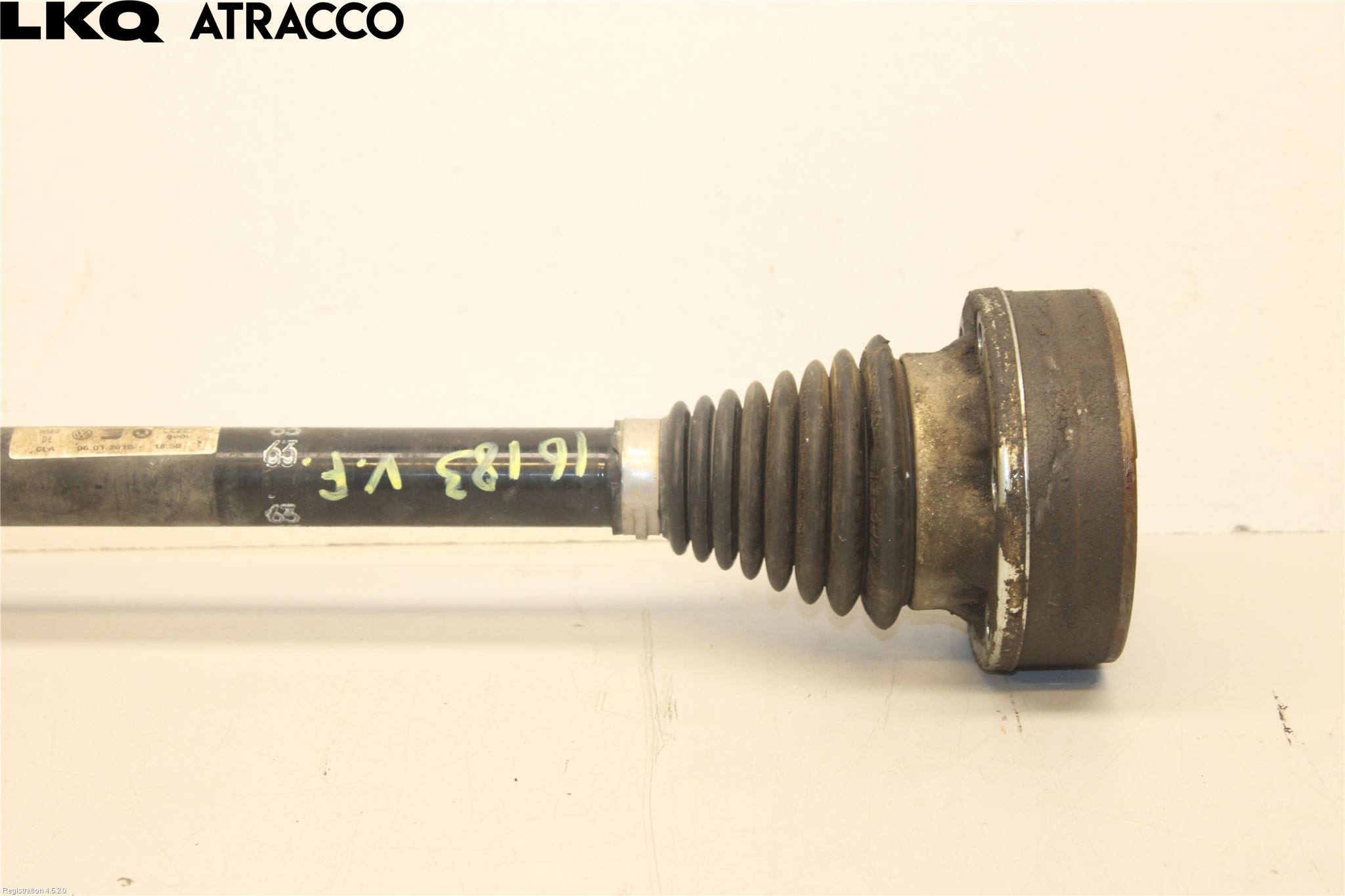 Skoda OCTAVIA (1Z) 05-13 Drivaksel Foran Kompl Venstre