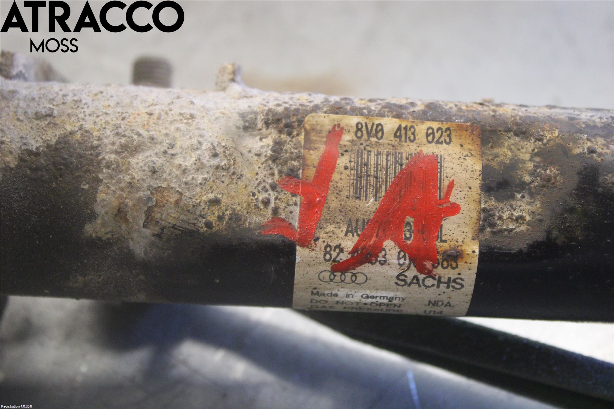 Audi A3/S3 8V 13-20 Fjærbein Foran Venstre