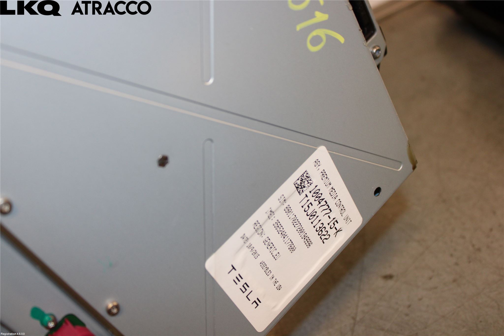 Tesla MODEL S 13- Multifunktionsdisplay