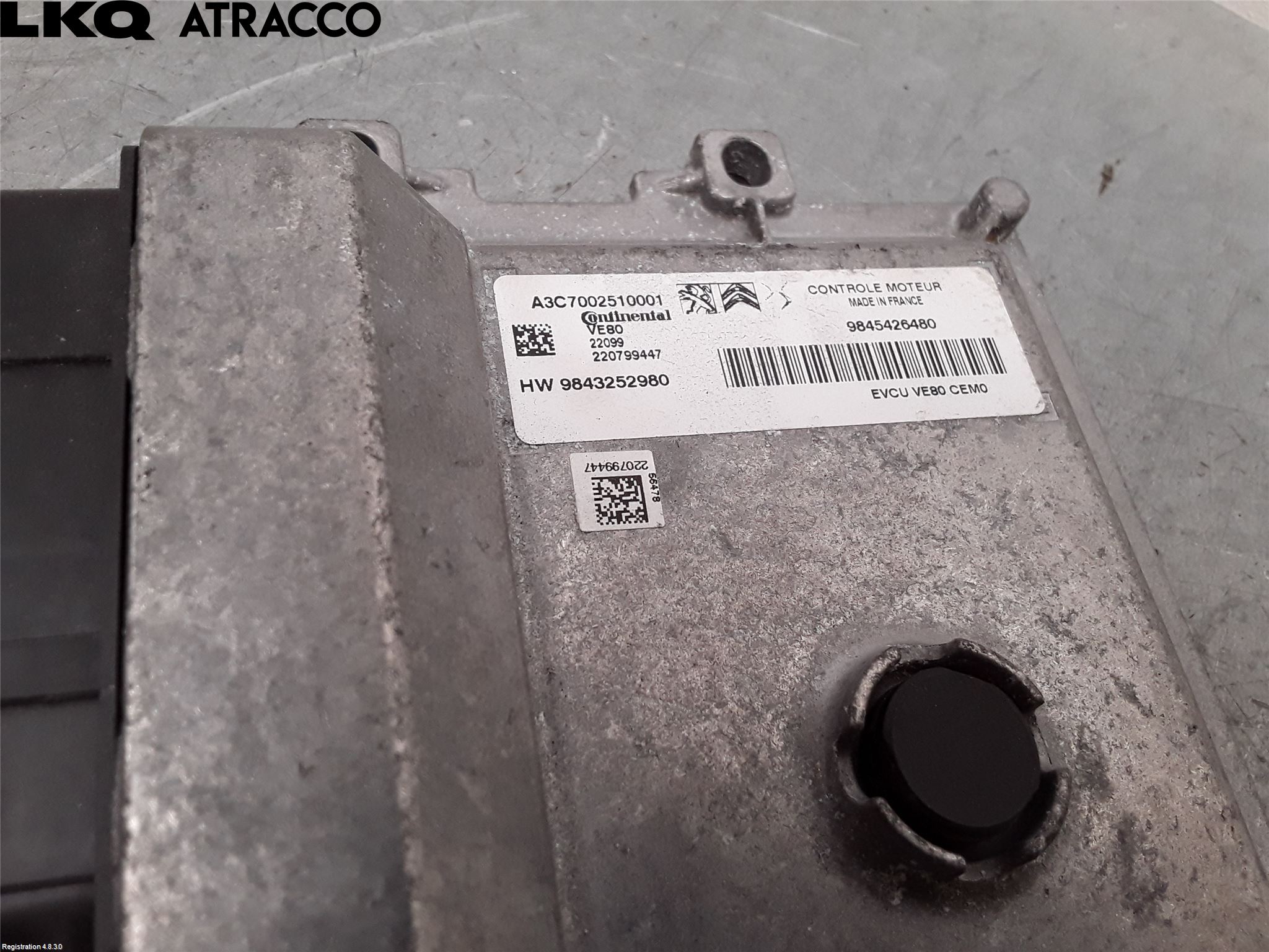 Opel CORSA F, CORSA-E 20- Styreenhet Innsprøytning