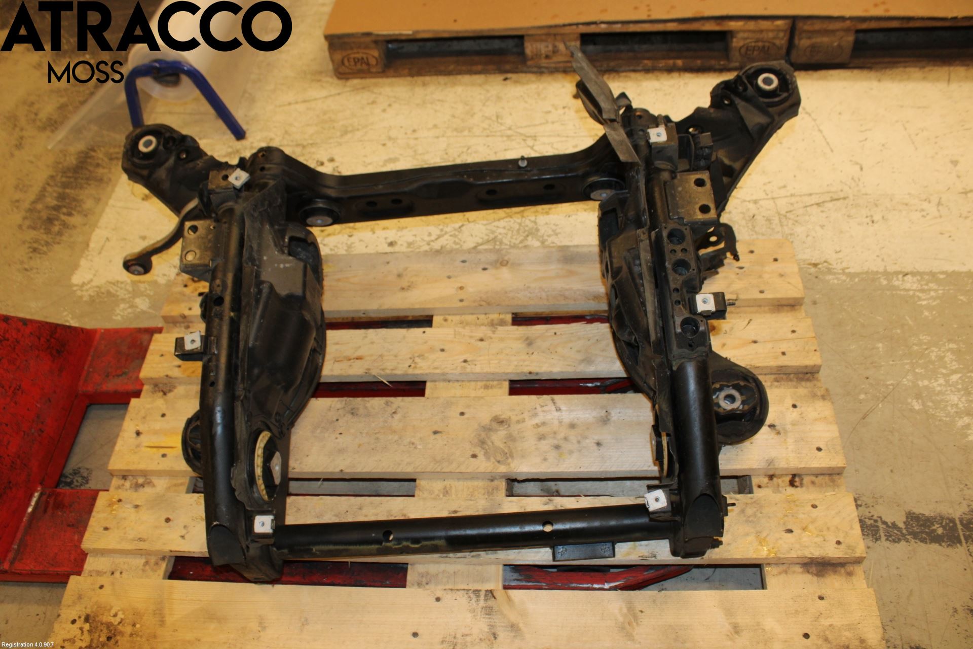 Mercedes-Benz MB EQC (N293) 20- Bakaksel Feste Travers-Ramme