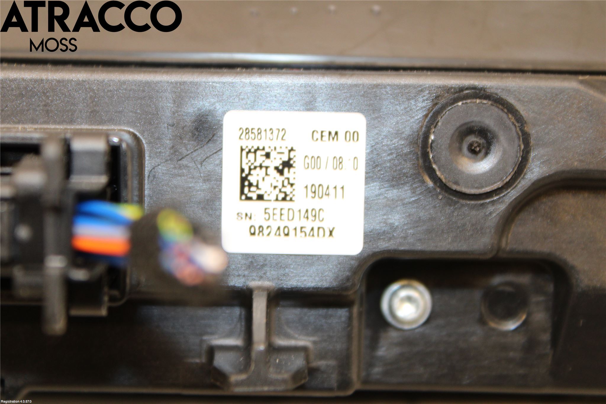 Peugeot 5008 17-24 Varme Ac Betjening-Display