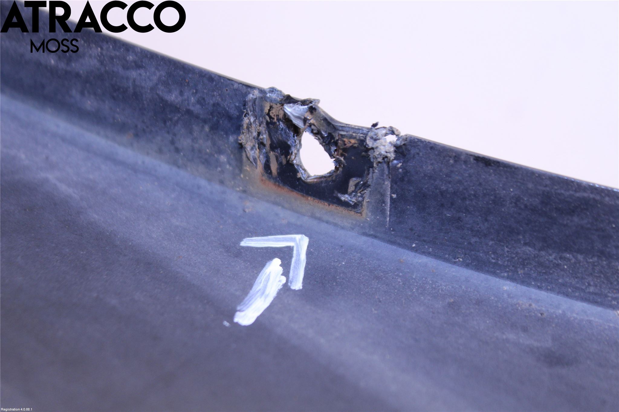 Mitsubishi OUTLANDER 13-21 Støtfanger Bak