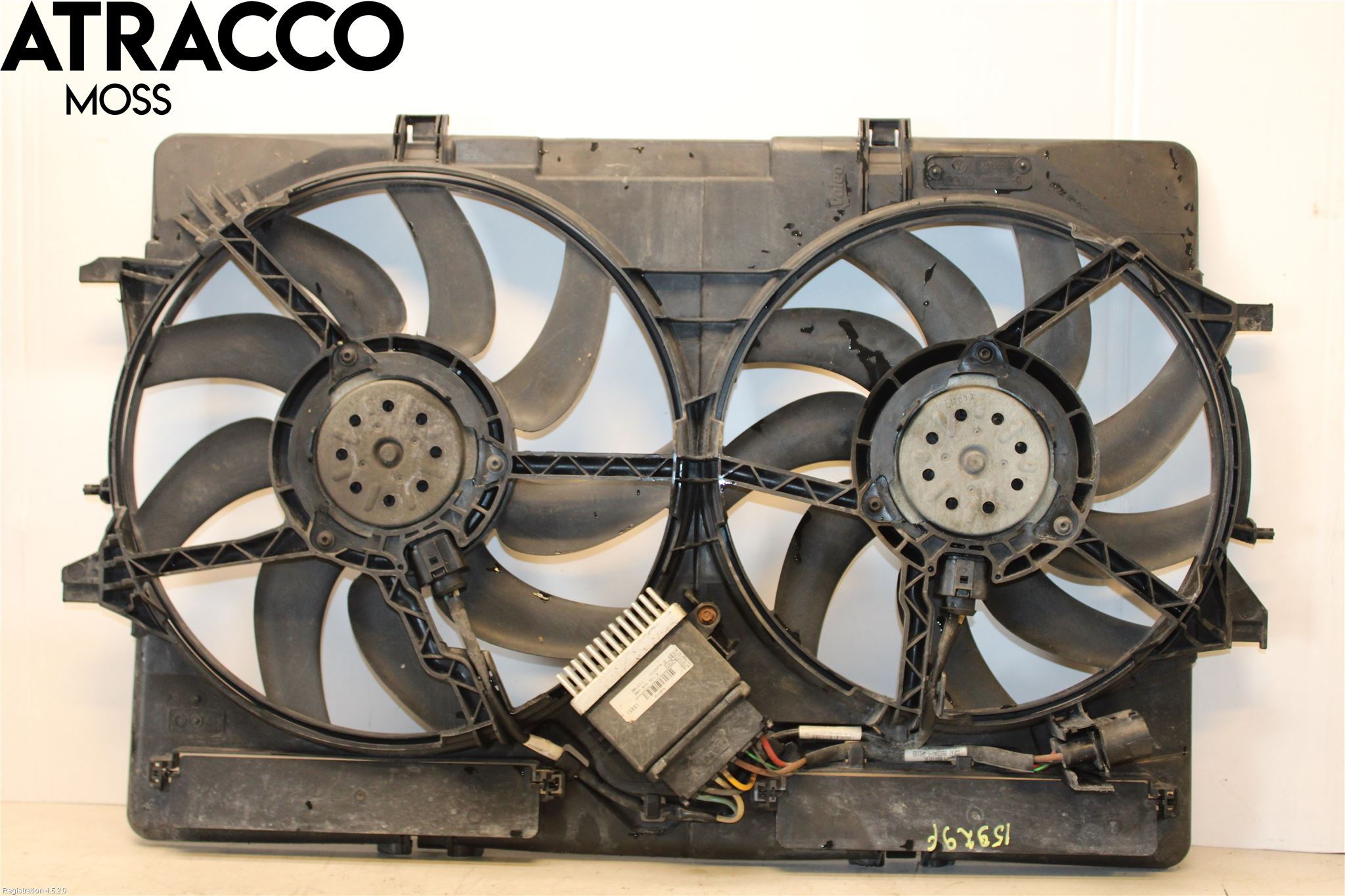 Audi A4/S4 08-11 Kjølevifte Elektrisk