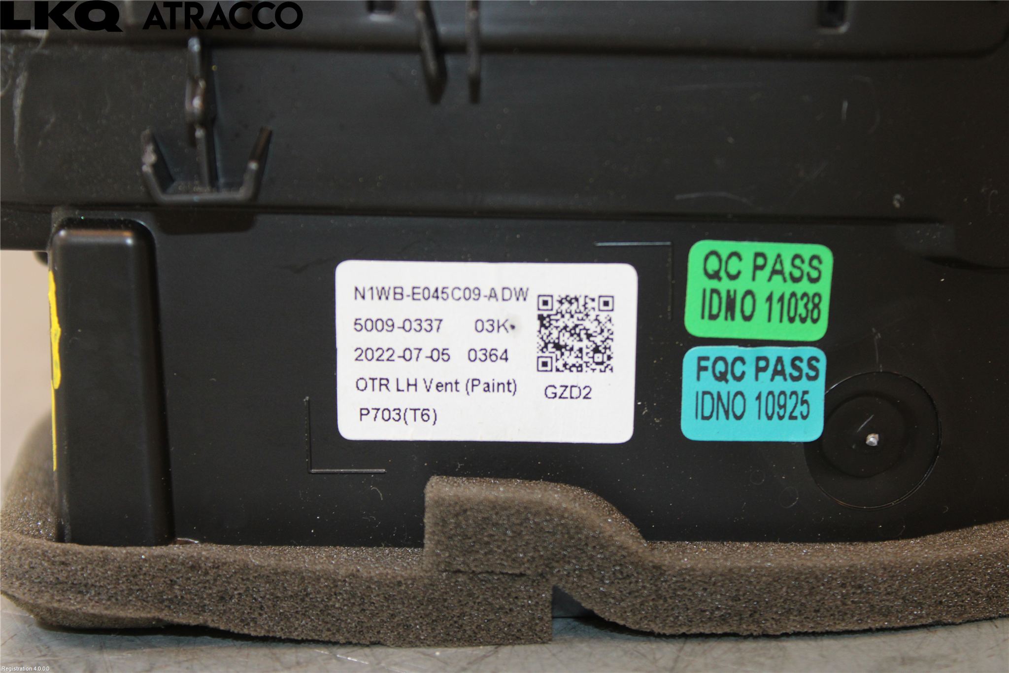 Ford RANGER EU 12-23 Dashbord Kanal - Dyse