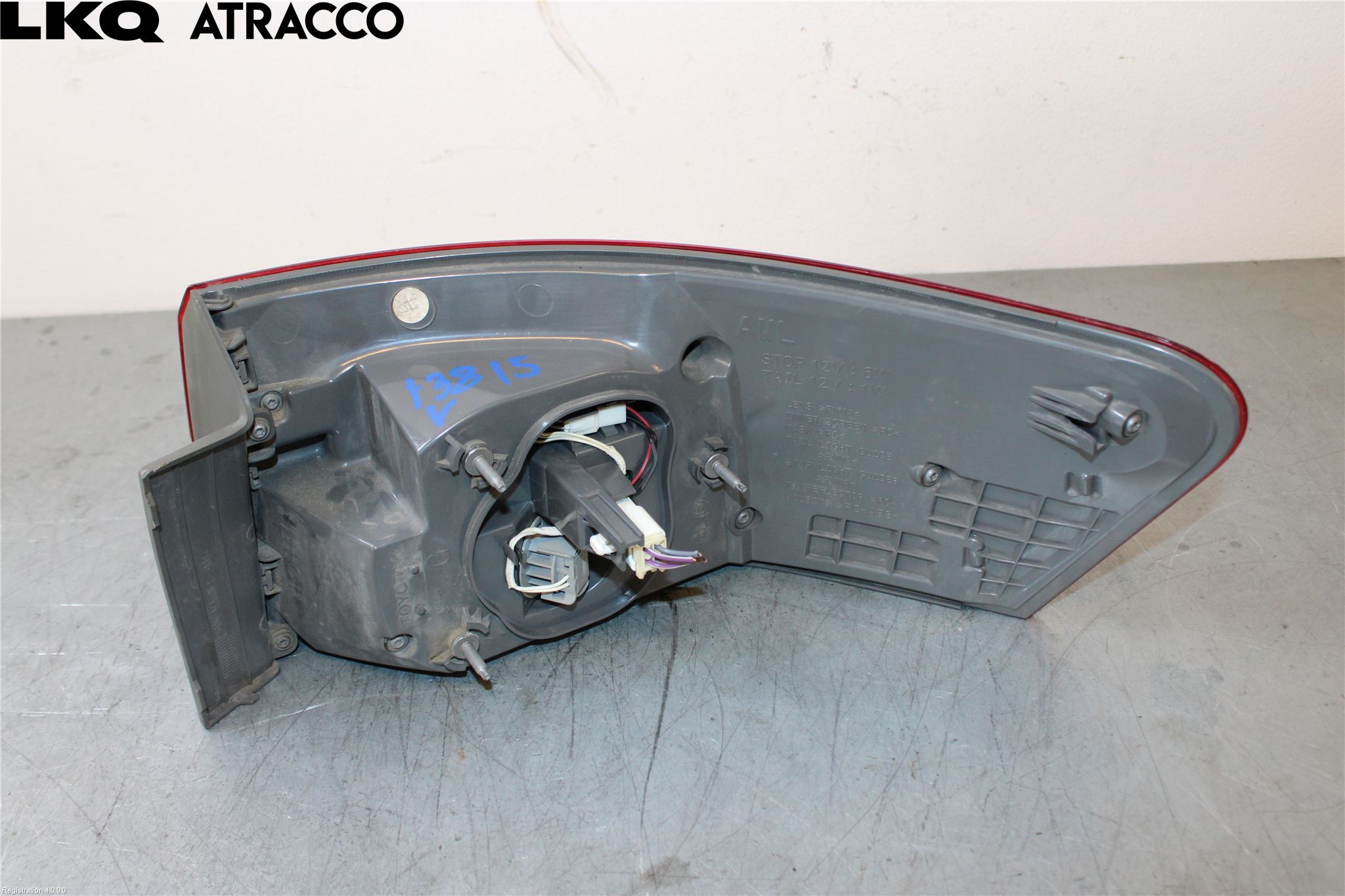 Toyota AVENSIS 09-15 Baklykt Venstre