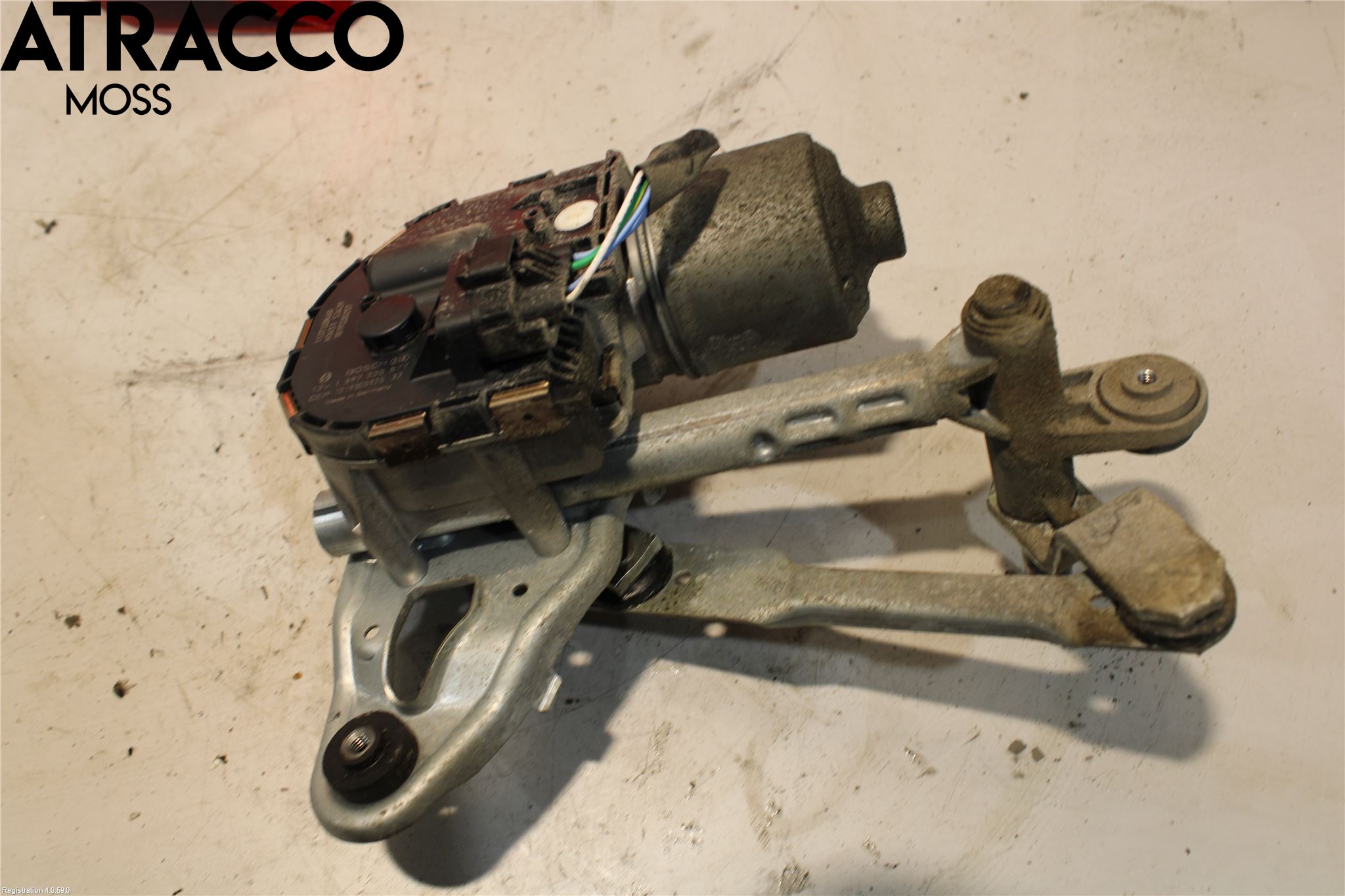 Peugeot 5008 10-16 Viskermotor Frontrute