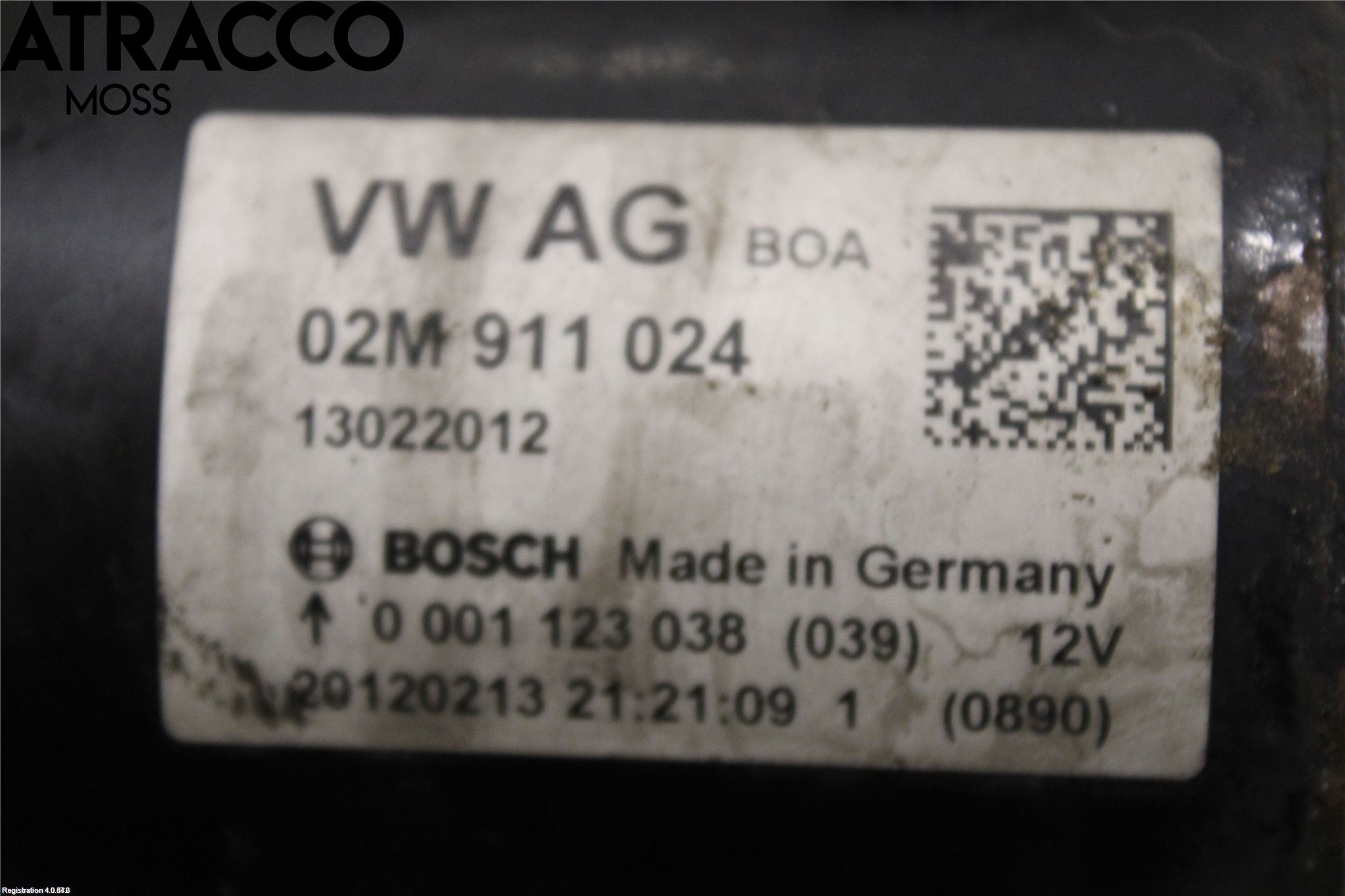 Skoda SUPERB 09-15 Startmotor Diesel