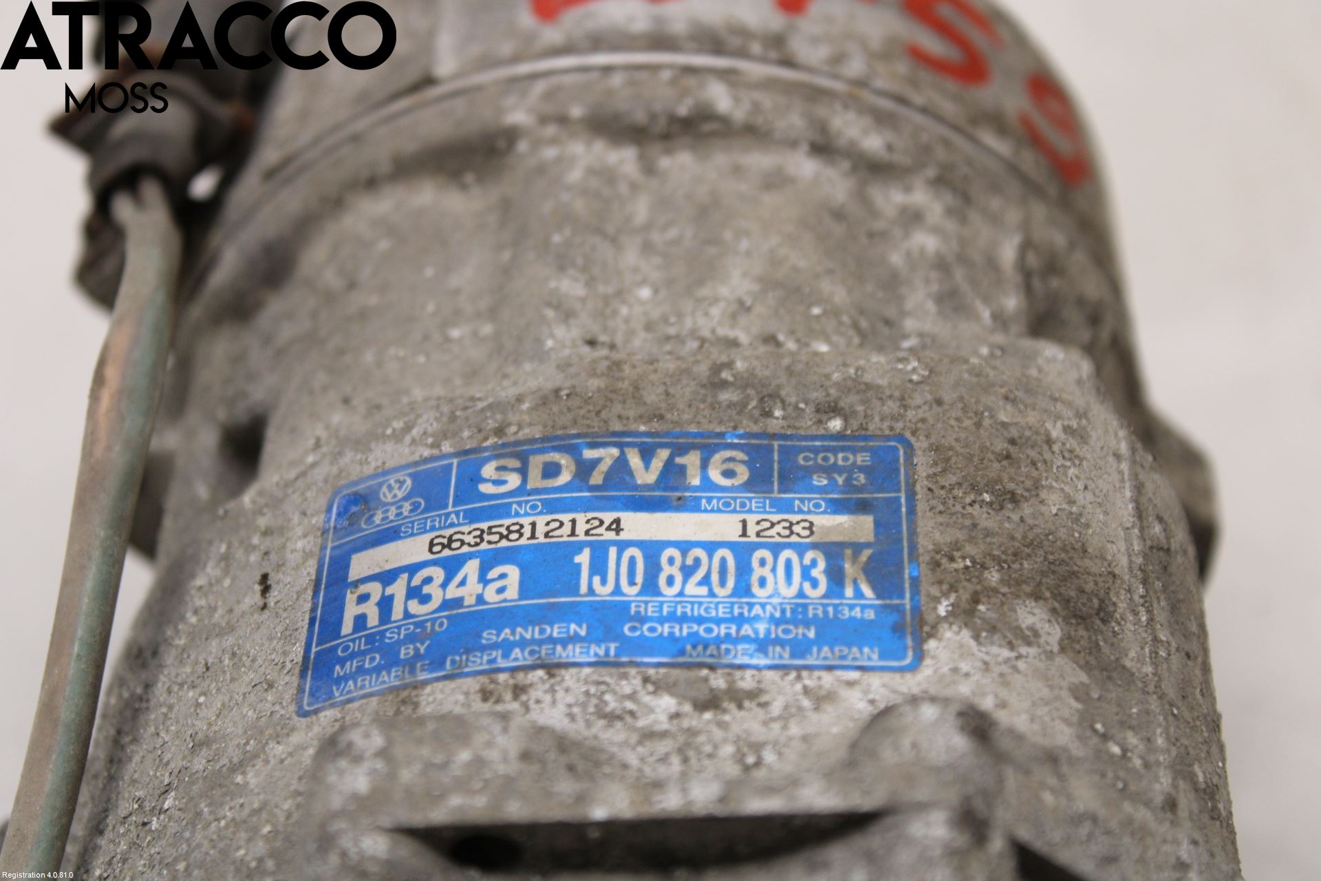 Skoda OCTAVIA (1U) 96-11 Varme Ac Kompressor