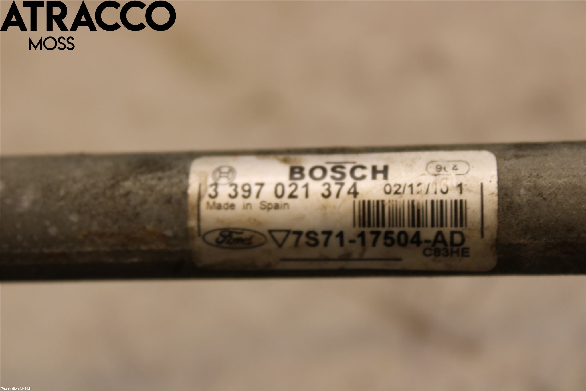 Ford MONDEO 07-15 Viskermotor Frontrute