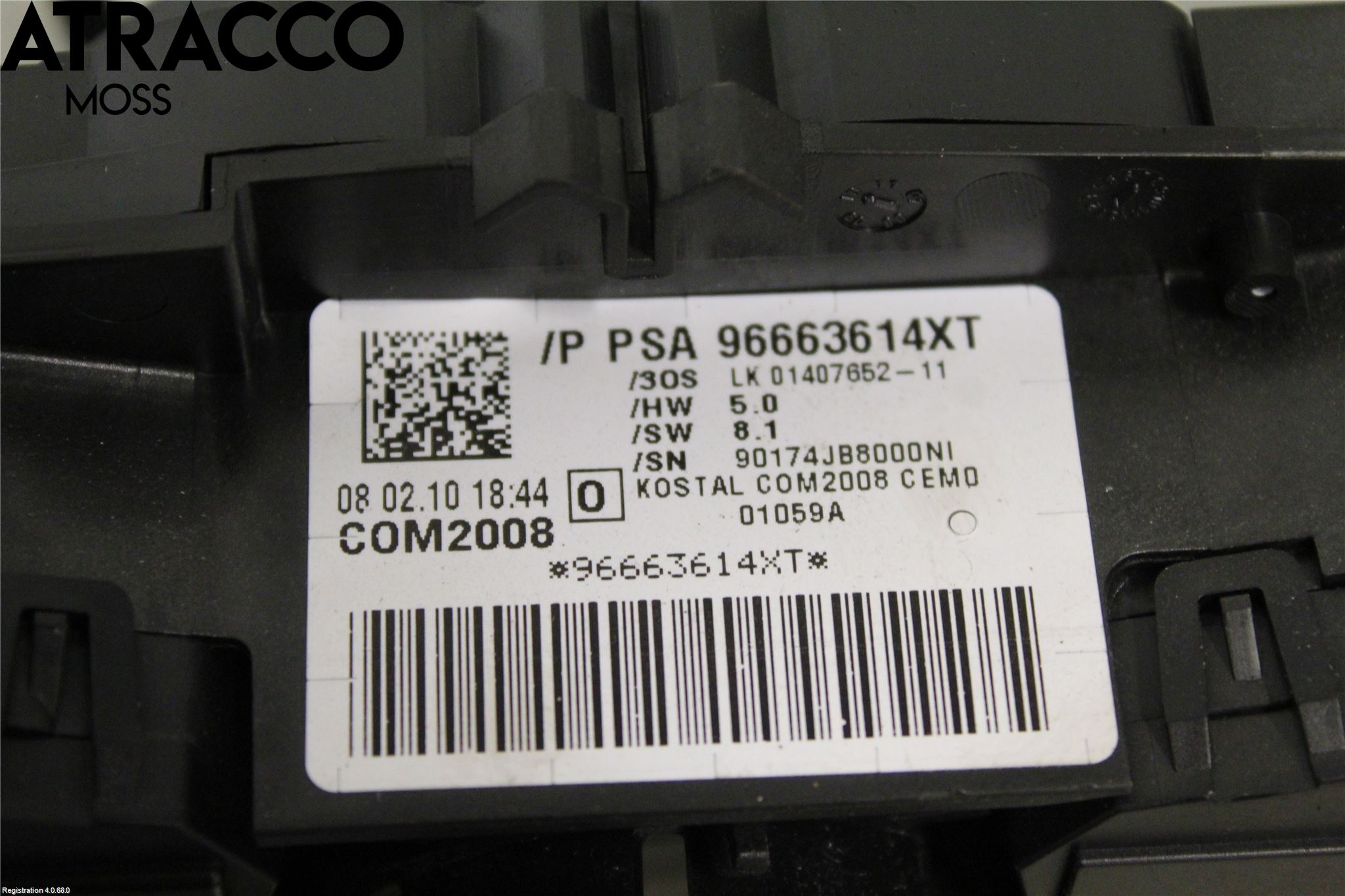 Peugeot 5008 10-16 Bryter Ratt Kombi H Og V