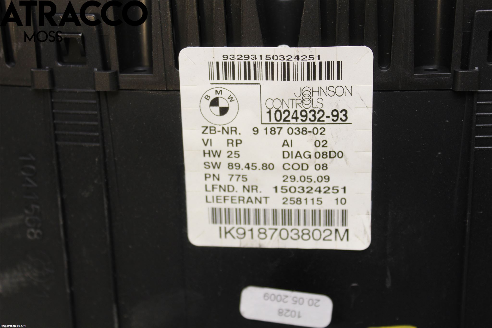 BMW 1 E87/81 5D/3D 03-11 Instr Kombinert