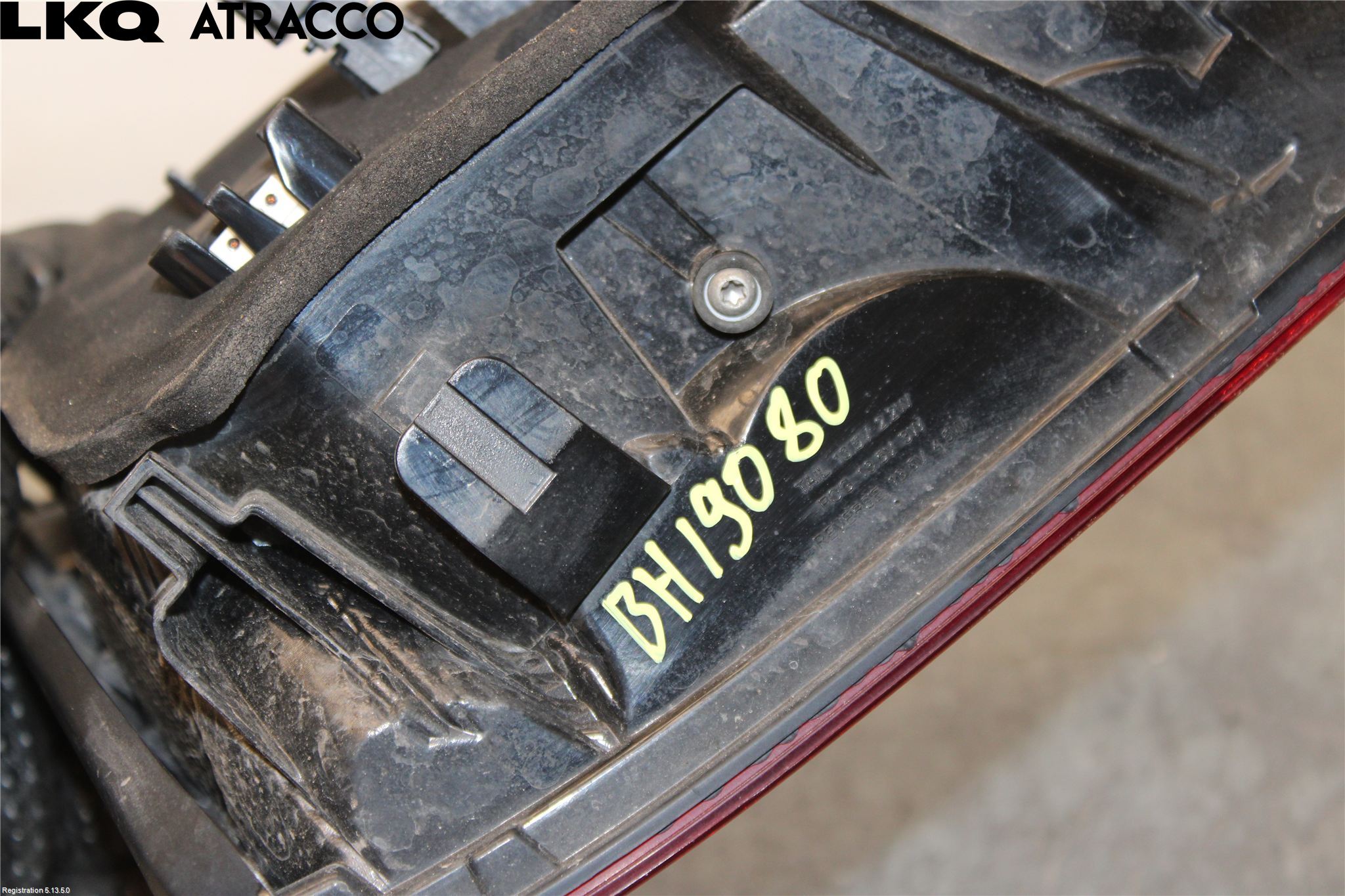 Volkswagen VW GOLF / E-GOLF VII 13-20 Baklykt Høyre  På Luke(Indre)