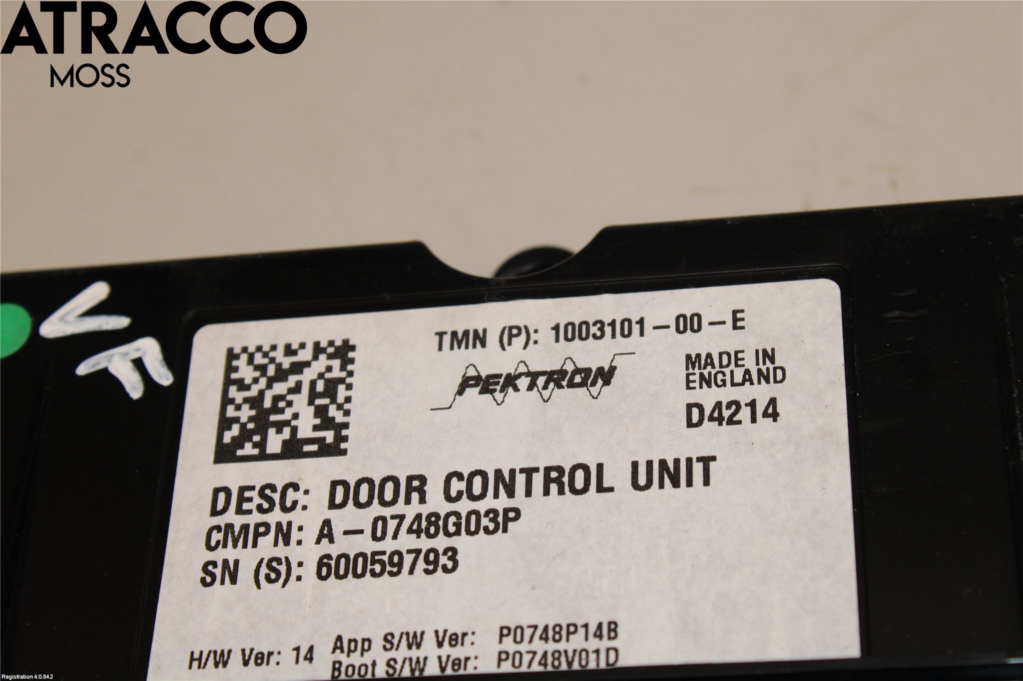 Tesla MODEL S 13- Styreenhet Dør