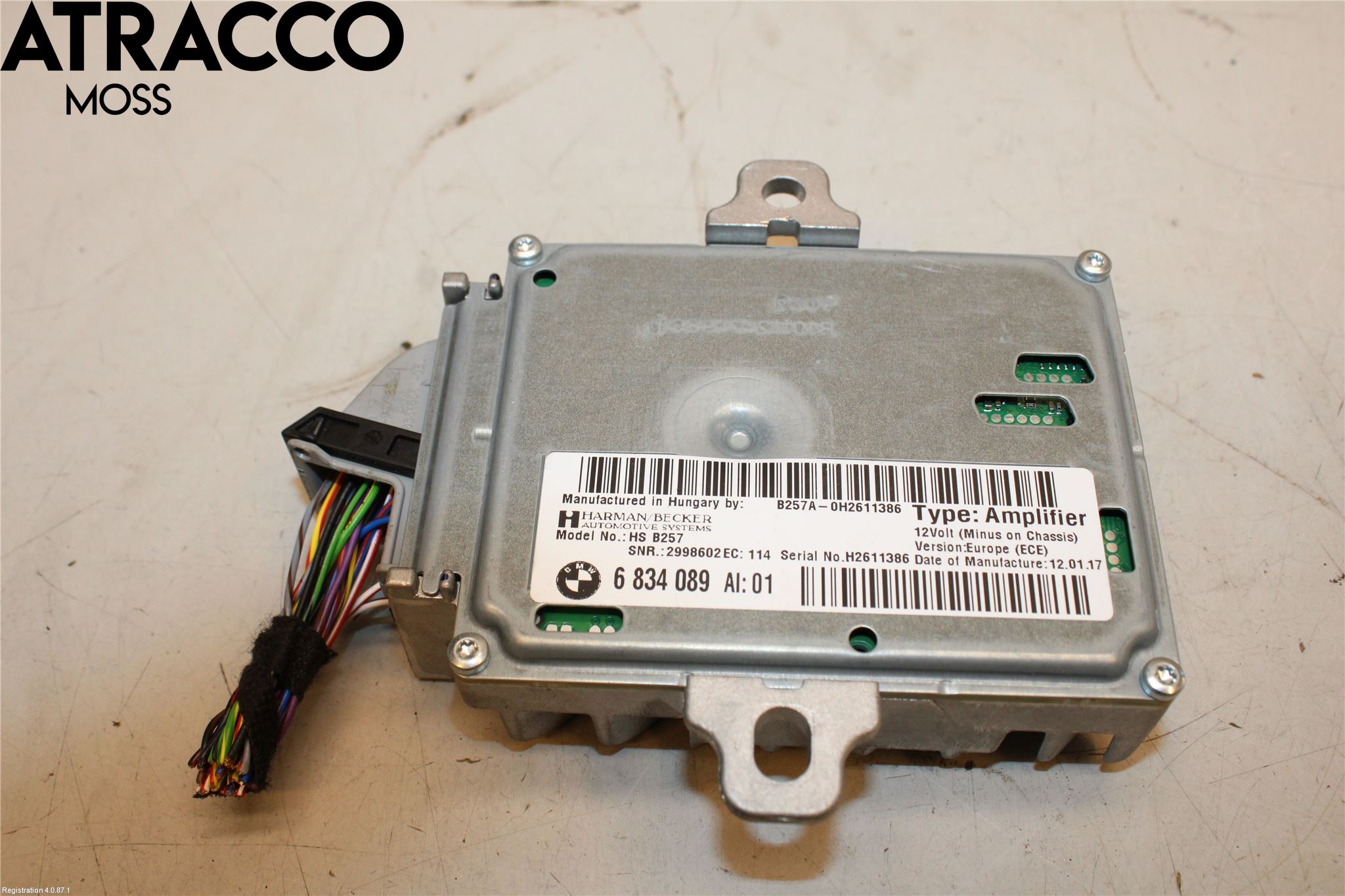 BMW 1 F20/F21 11-19 Stereo Forsterker