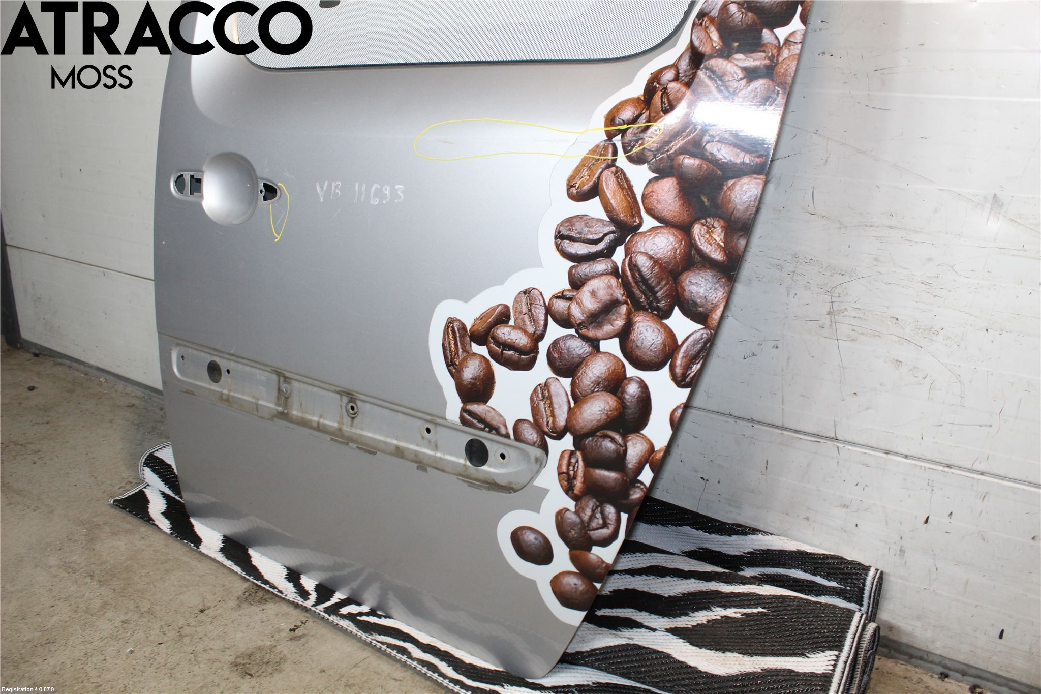 Mercedes-Benz MB CITAN (W415) 13-21 Dør Skyvedør Venstre