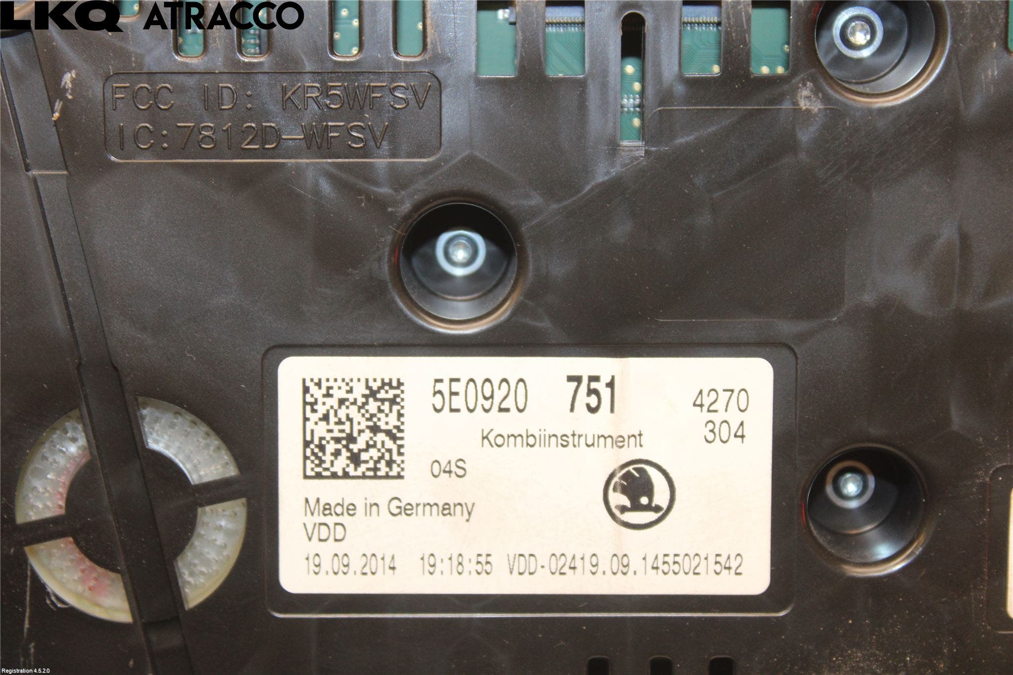 Skoda OCTAVIA (5E) 13-20 Instr Kombinert