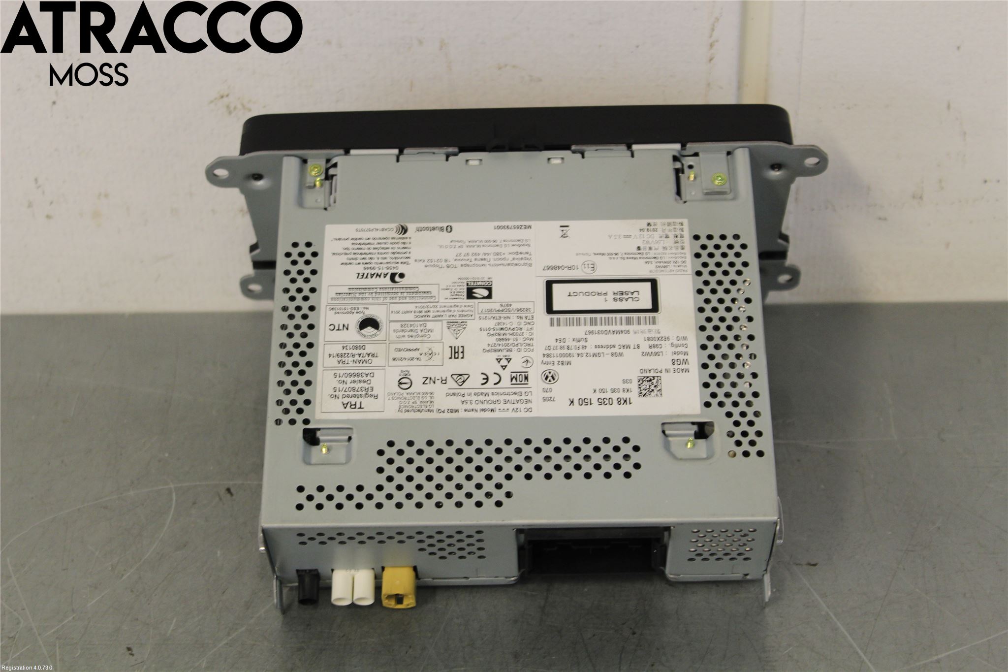 Volkswagen VW TRANSP/CARAVELLE (T6) 16-22 Stereo Radio