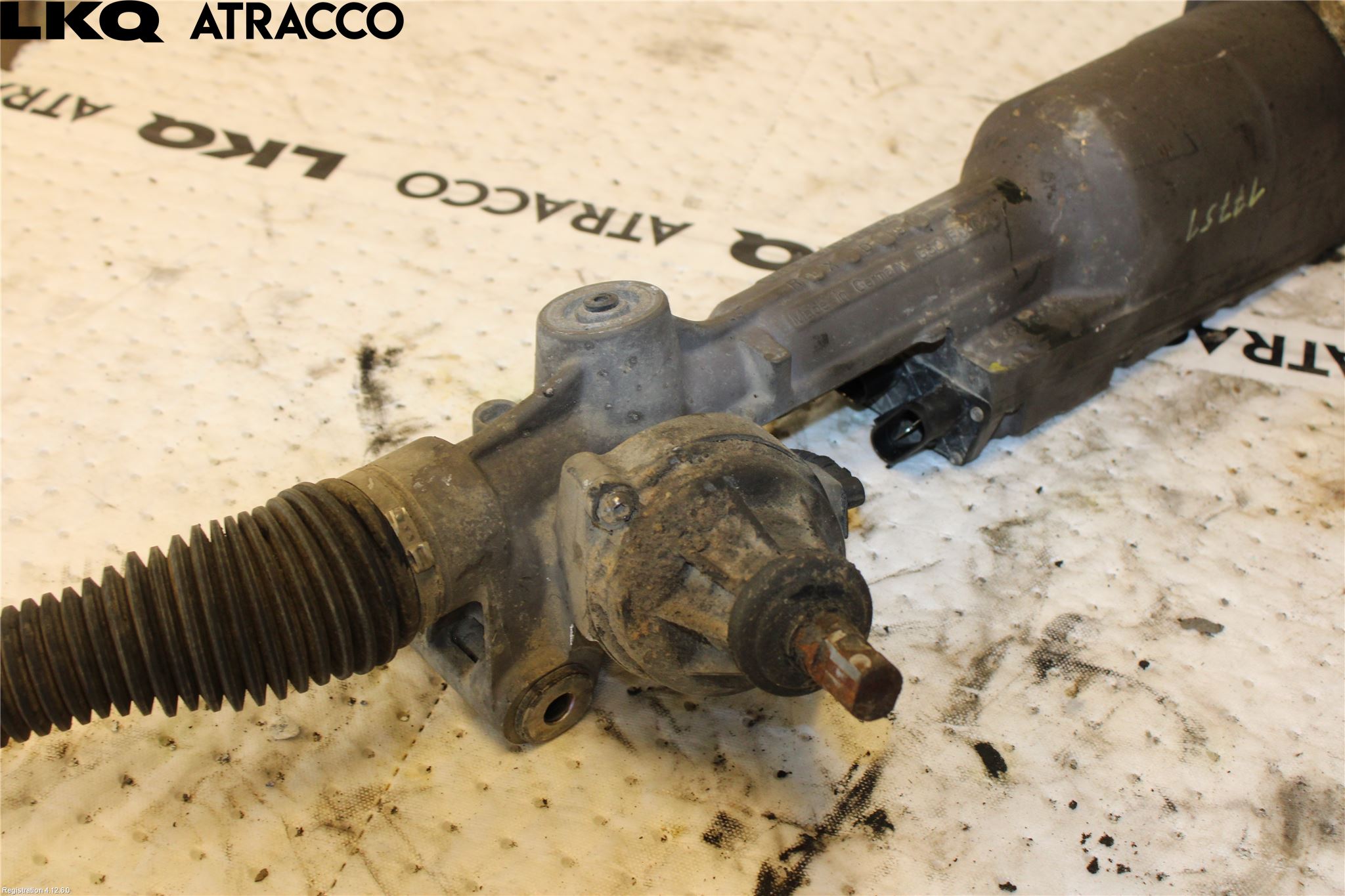 Audi A4/S4 08-11 Servo Snekke - Tannstang