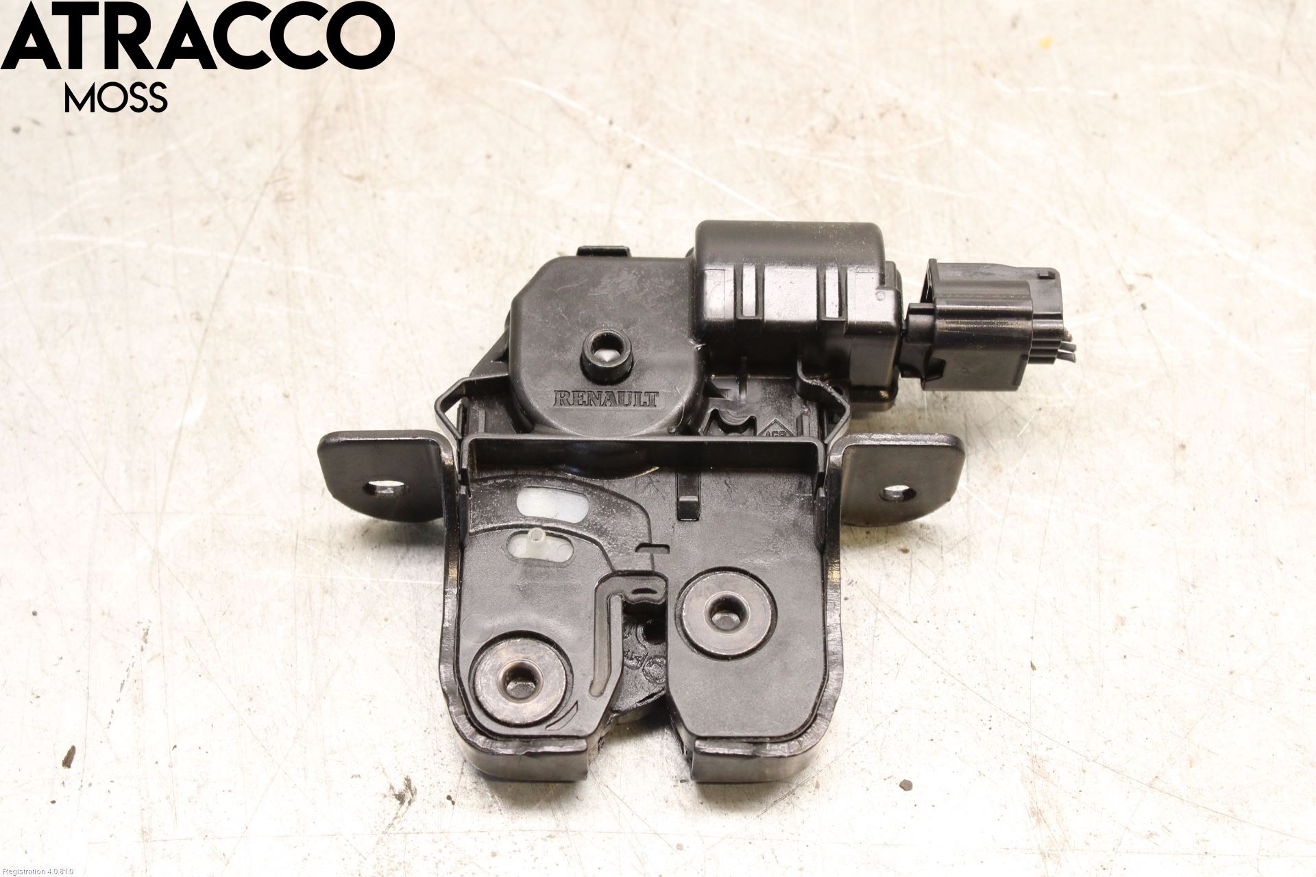 Renault ZOE/E-TECH 13- Bakluke-Lokk Låsekasse