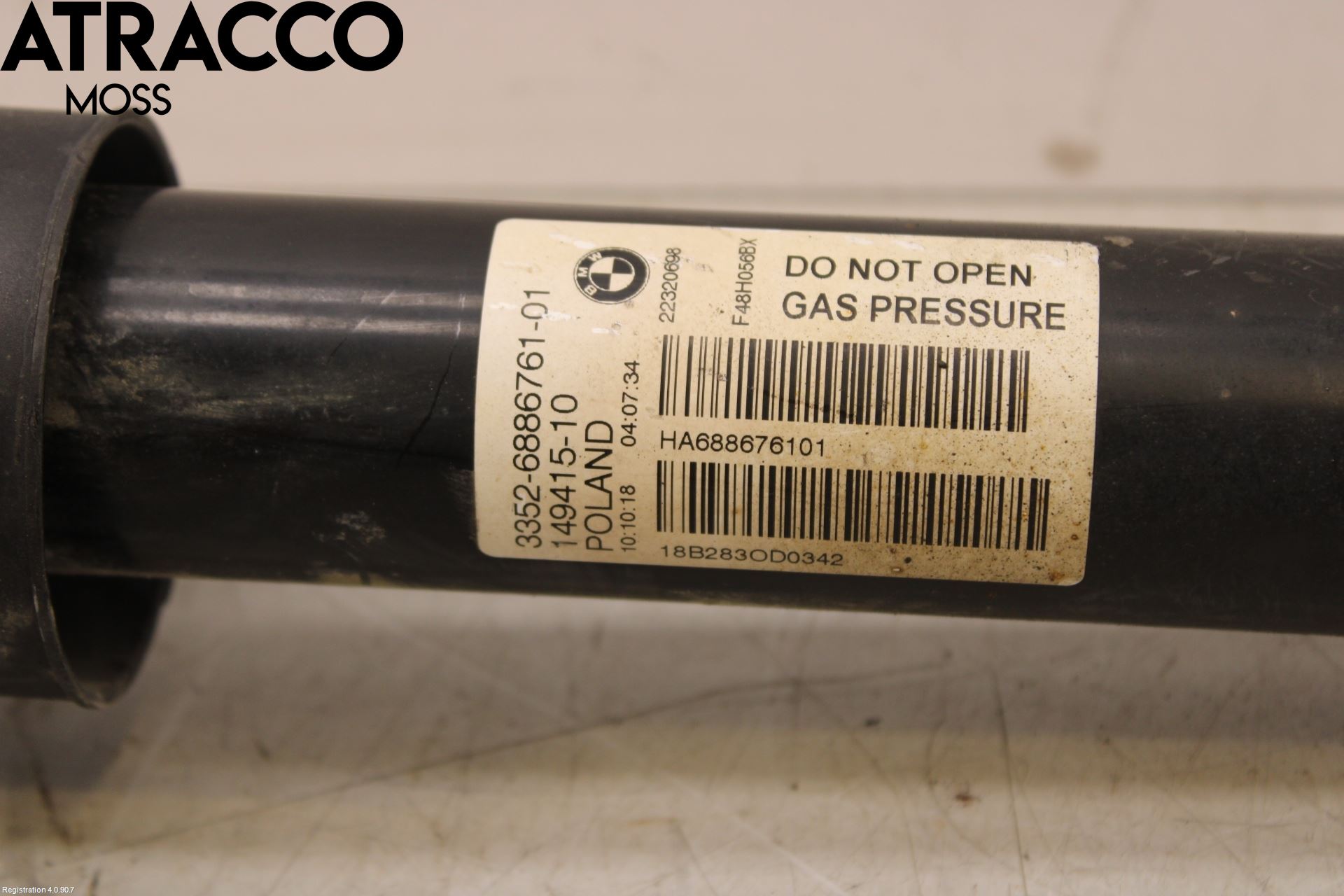 BMW X1 F48 15-22 Støtdemper Bak