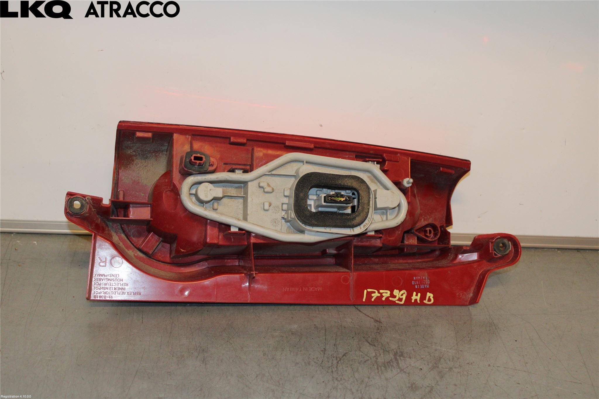 Citroen BERLINGO 08-18 Baklykt Høyre