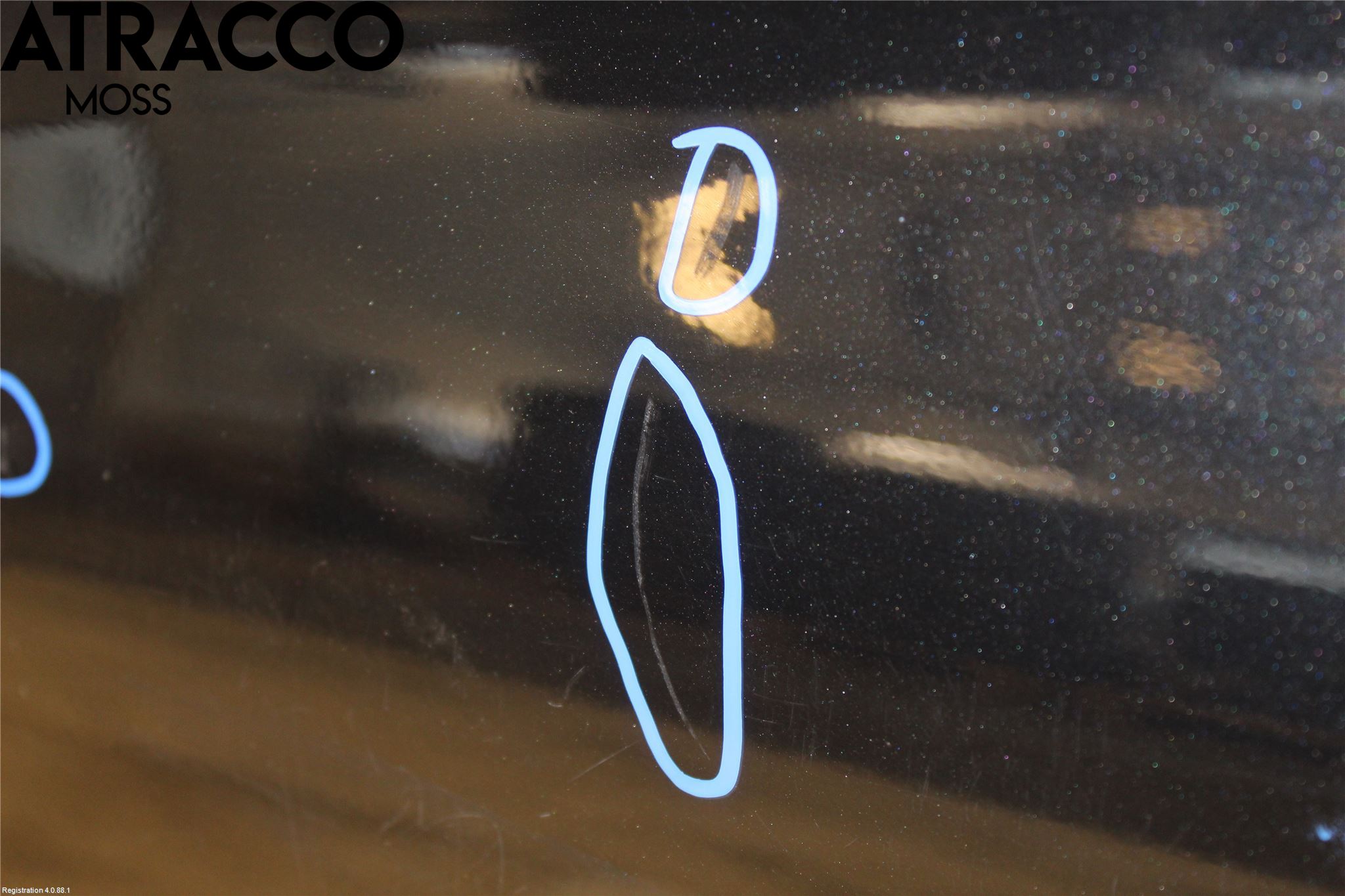 BMW 3 F30/F31/F80 12-19 Dør 4D Bak Venstre