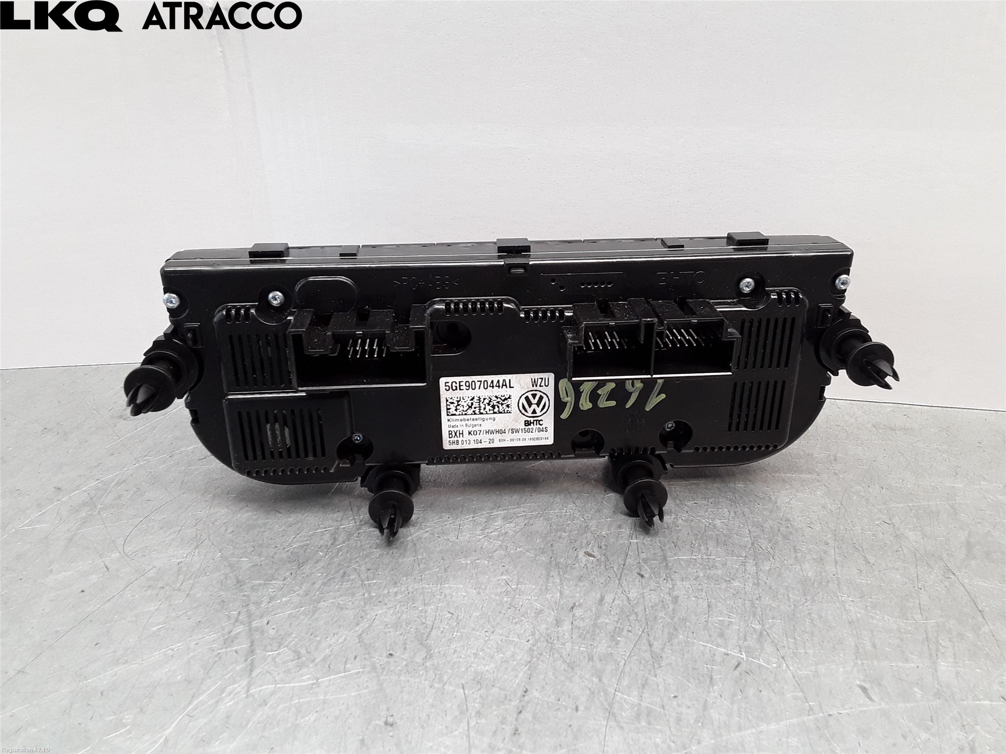 Volkswagen VW PASSAT 15-19 Varme Ac Betjening-Display