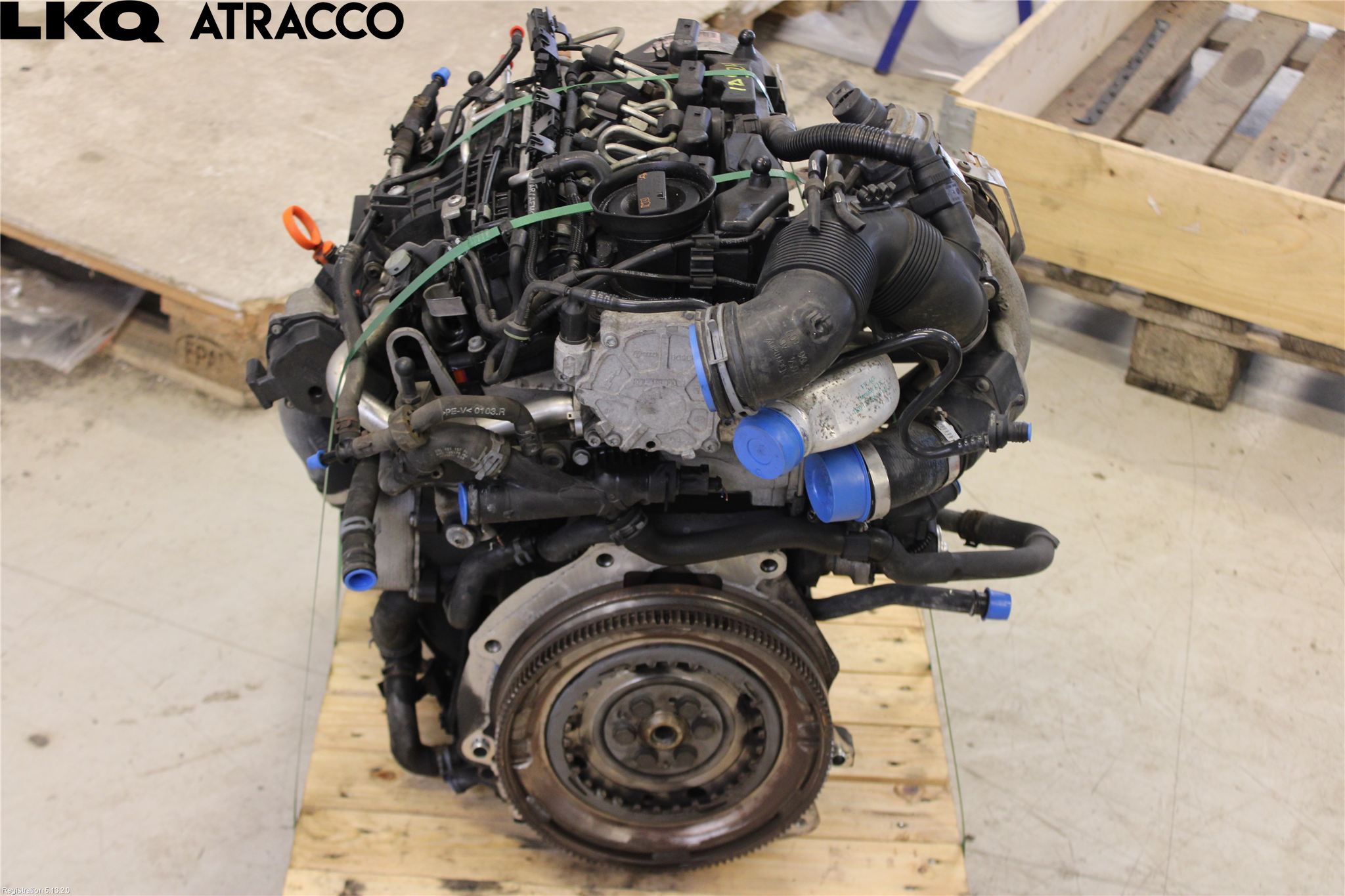 Volkswagen VW GOLF VI 09-13 Motor Diesel