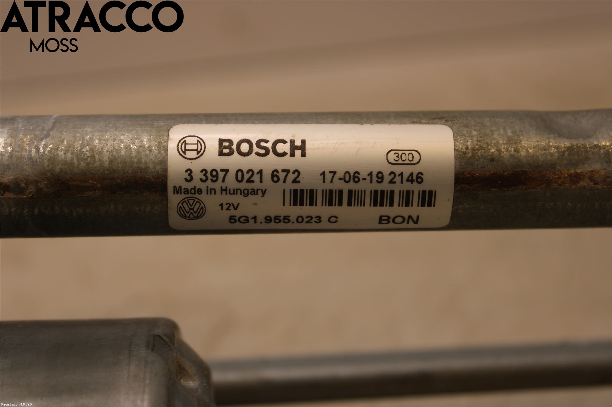 Volkswagen VW GOLF / E-GOLF VII 13-20 Viskermotor Frontrute