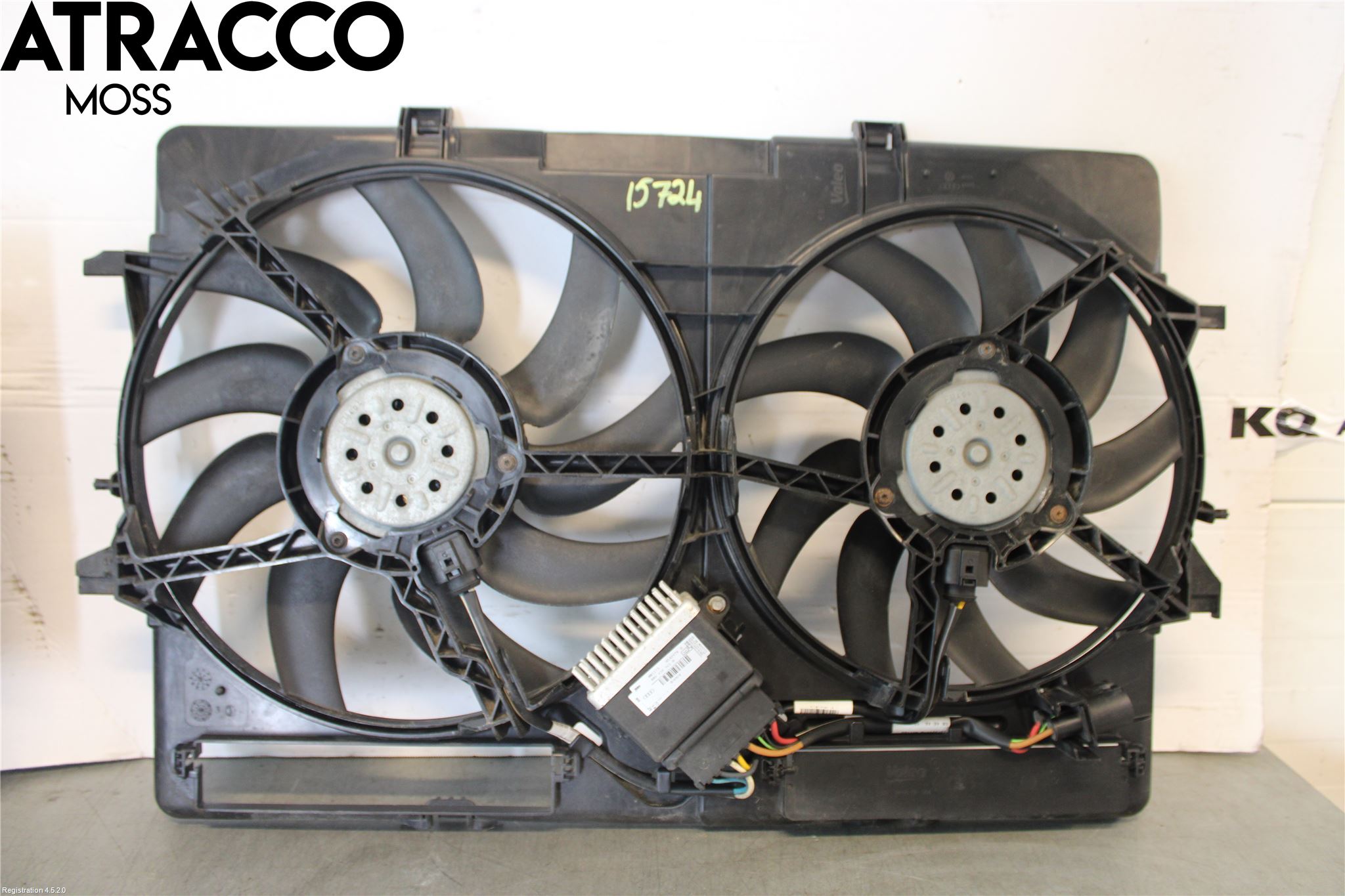 Audi Q3 8U 12-18 Kjølevifte Elektrisk