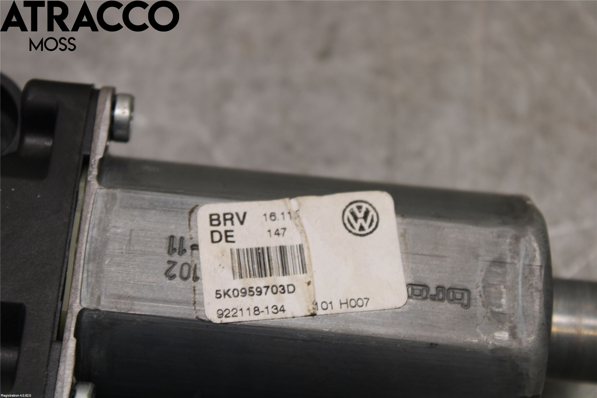 Volkswagen VW GOLF VI 09-13 Vindusheismotor