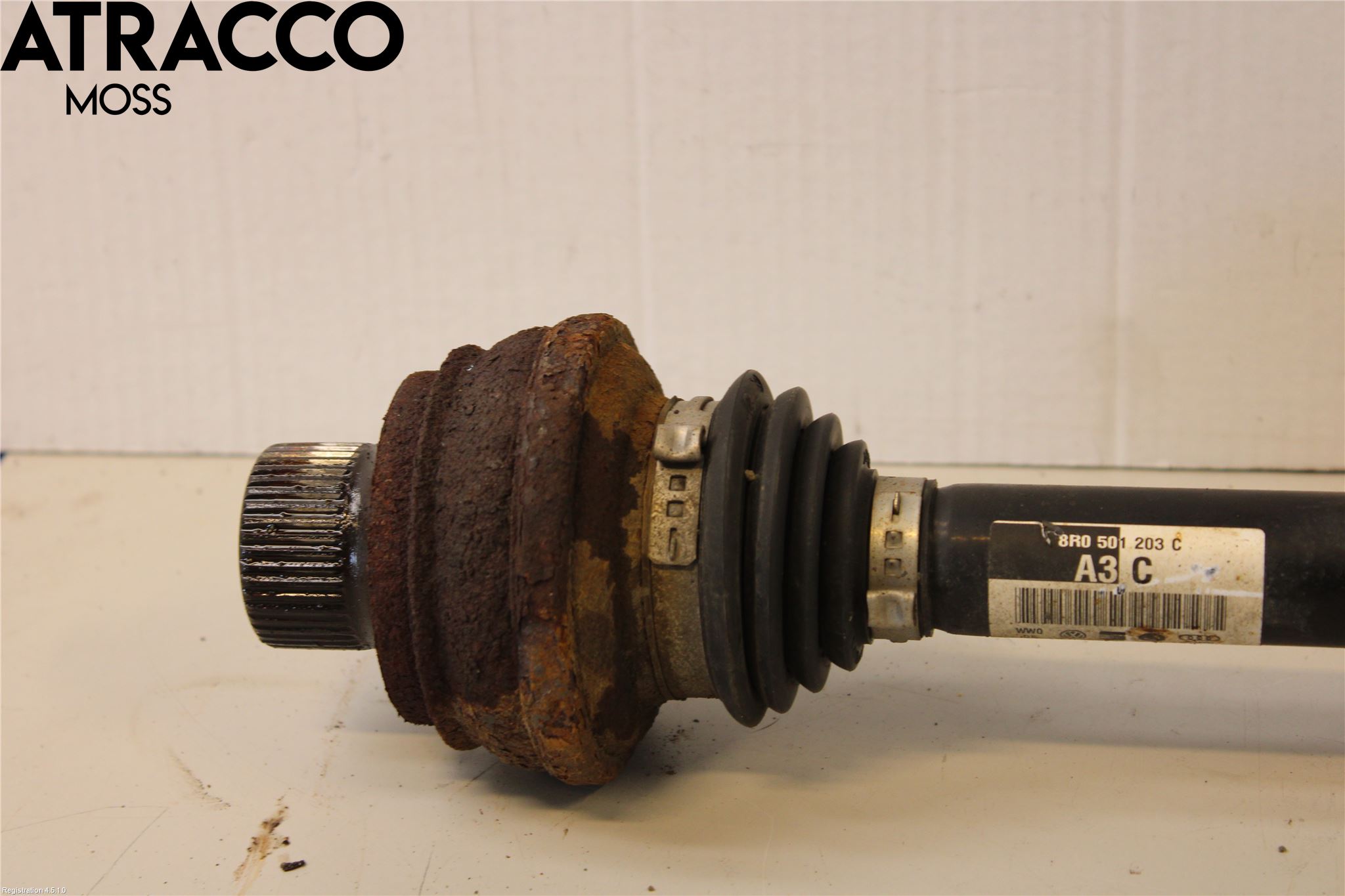 Audi Q5 09-16 Drivaksel Bak Kompl Høyre