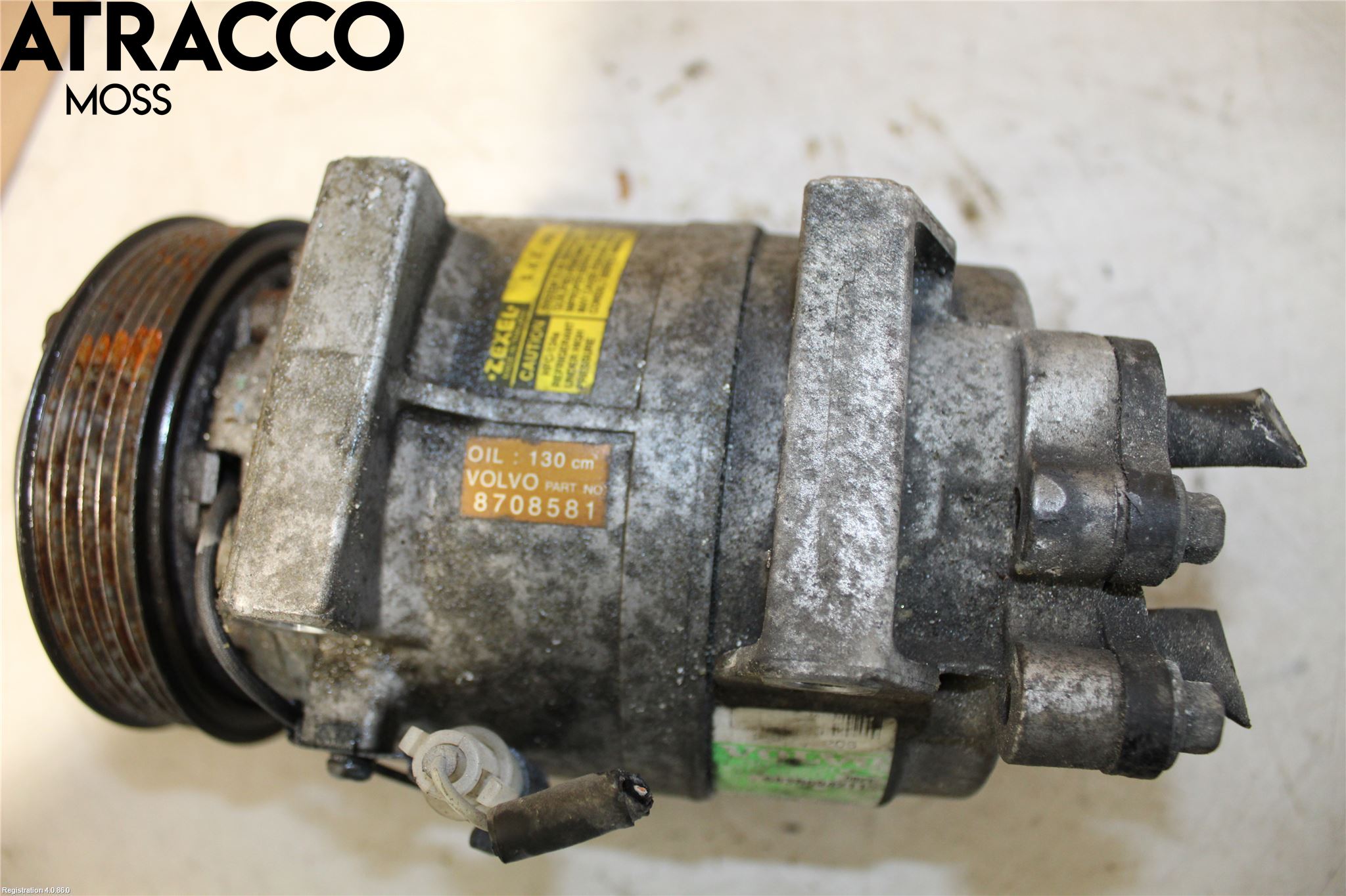 Volvo XC90 03-06 Varme Ac Kompressor