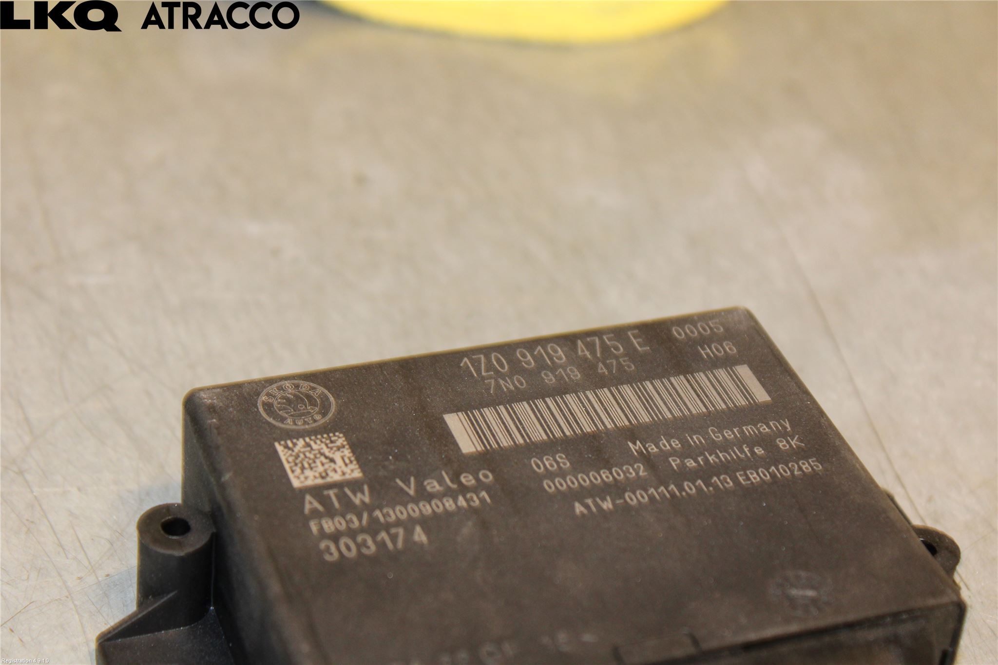 Skoda YETI Styreenhet Parkering