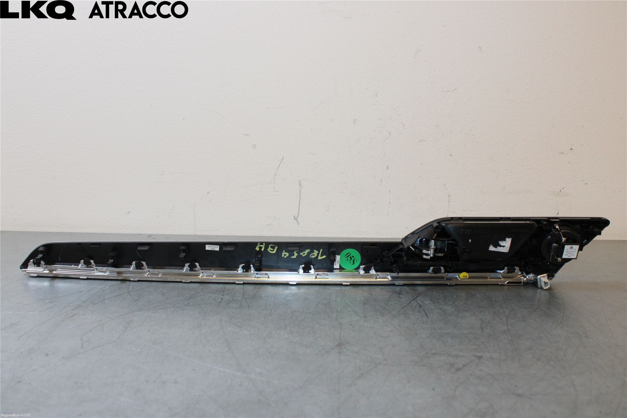 Volkswagen VW PASSAT 15-19 Innr Dørhandtak H Indre