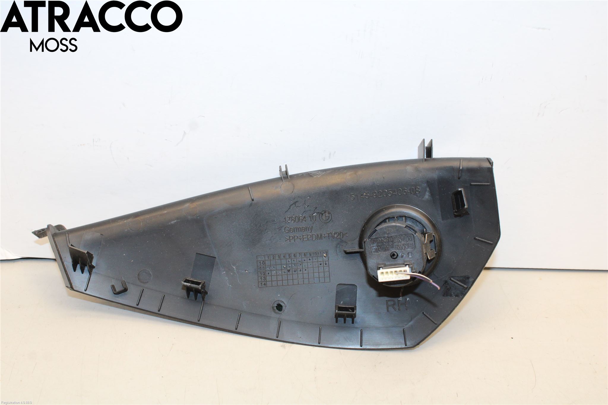 BMW 1 F20/F21 11-19 Bryter Airbag Passasjerside