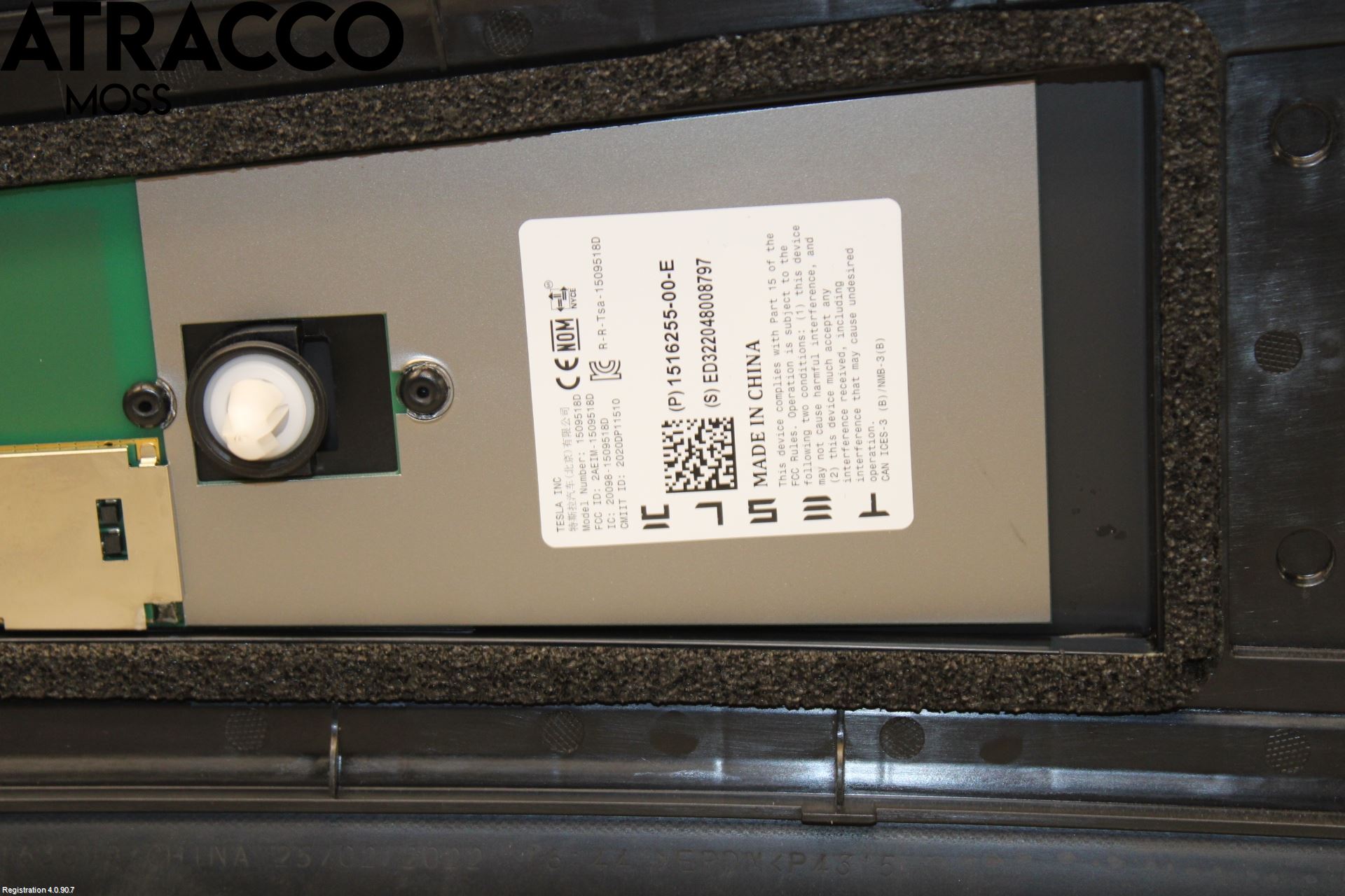 Tesla MODEL Y 21- Dør Dekorlist Vf