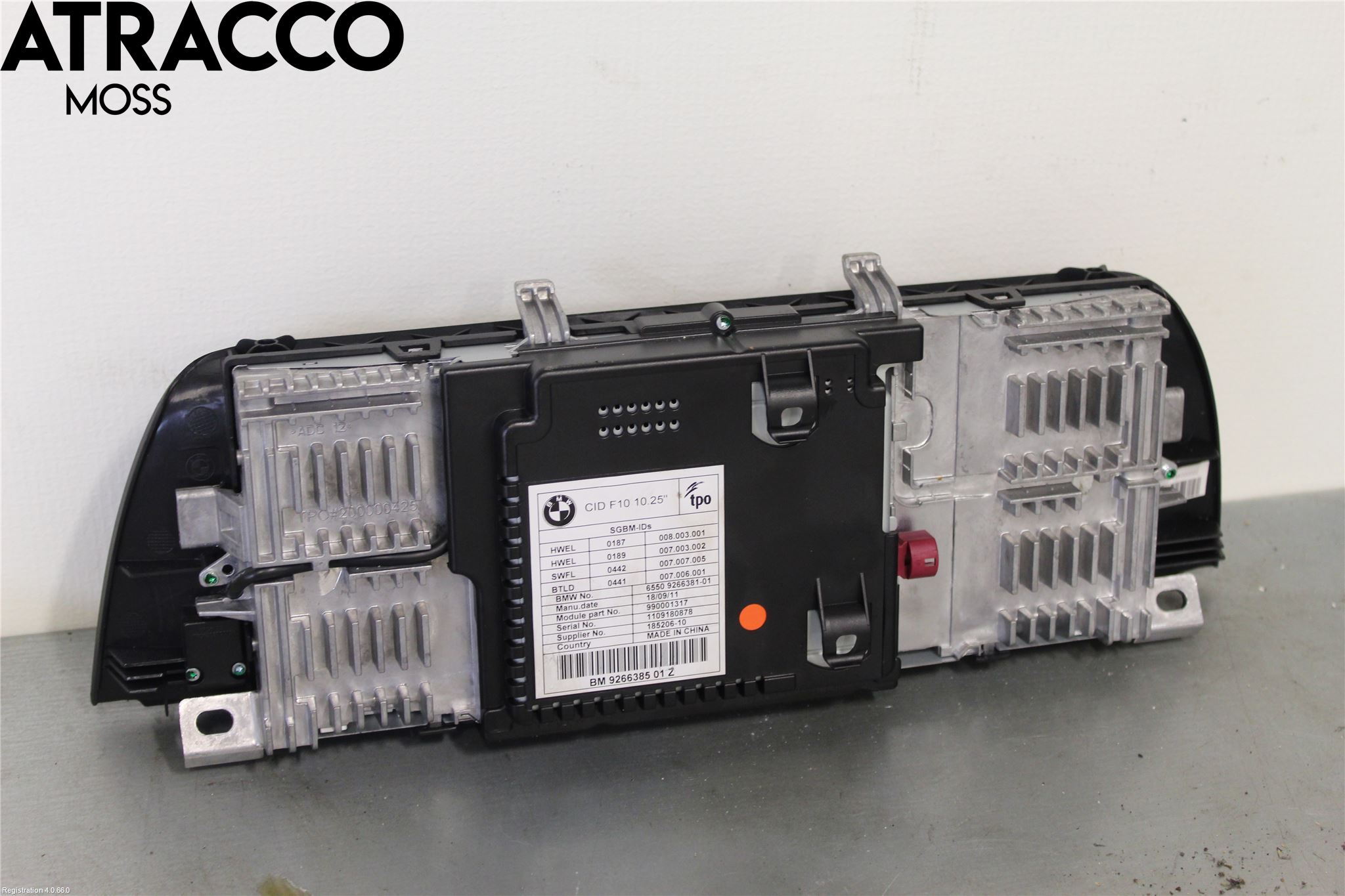 BMW 5 F10/F11/F18 09-17 Multifunktionsdisplay