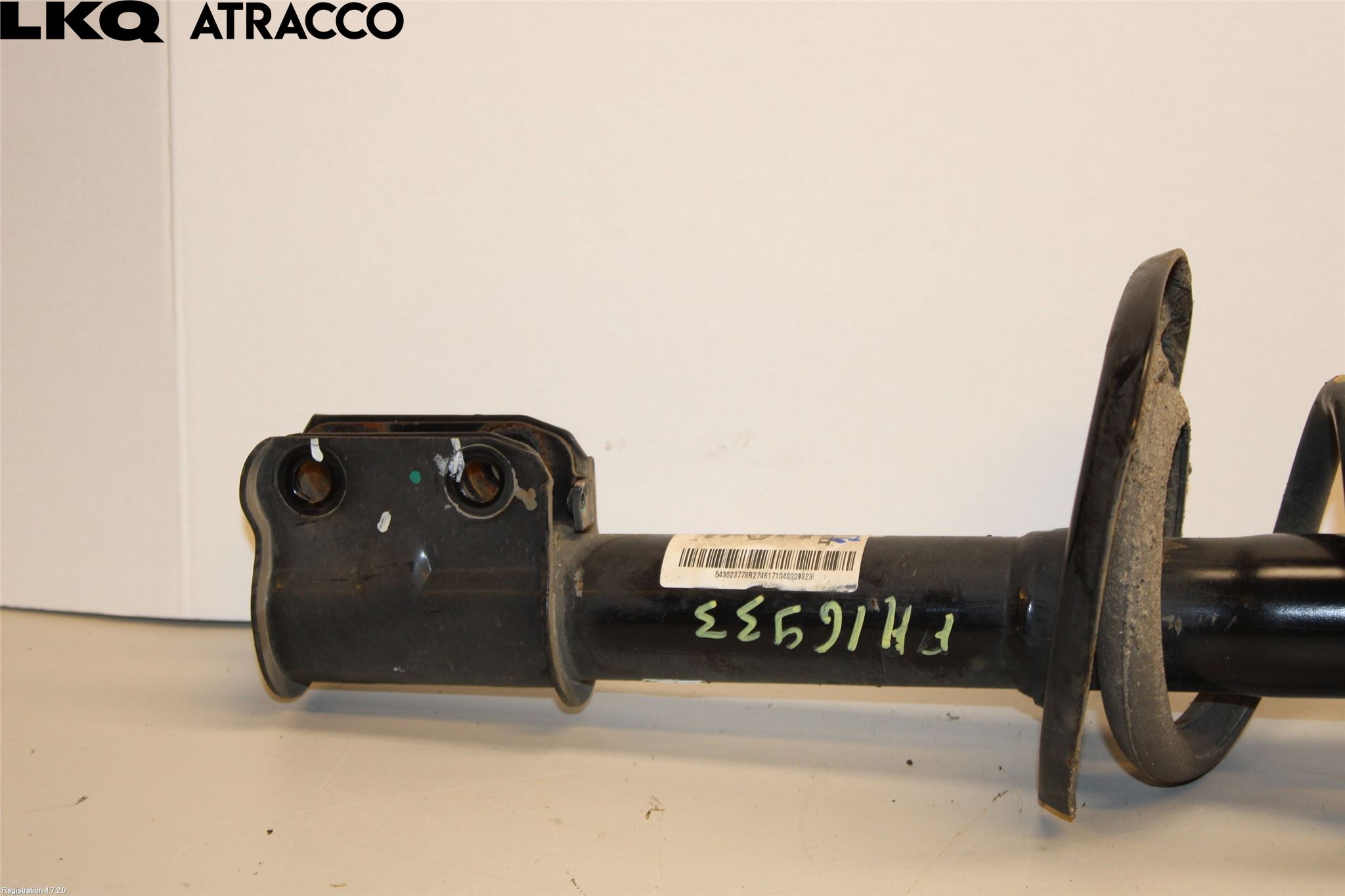 Biltillbehør-rekvisita Fjærbein Foran Høyre