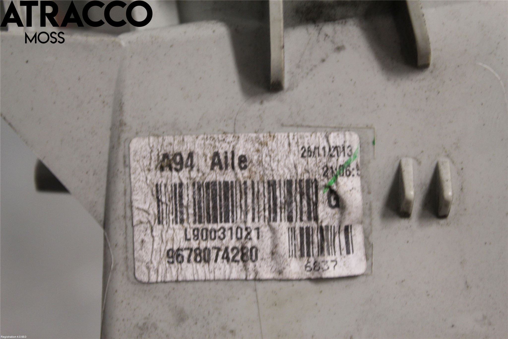 Peugeot 2008 13-20 Baklykt Venstre