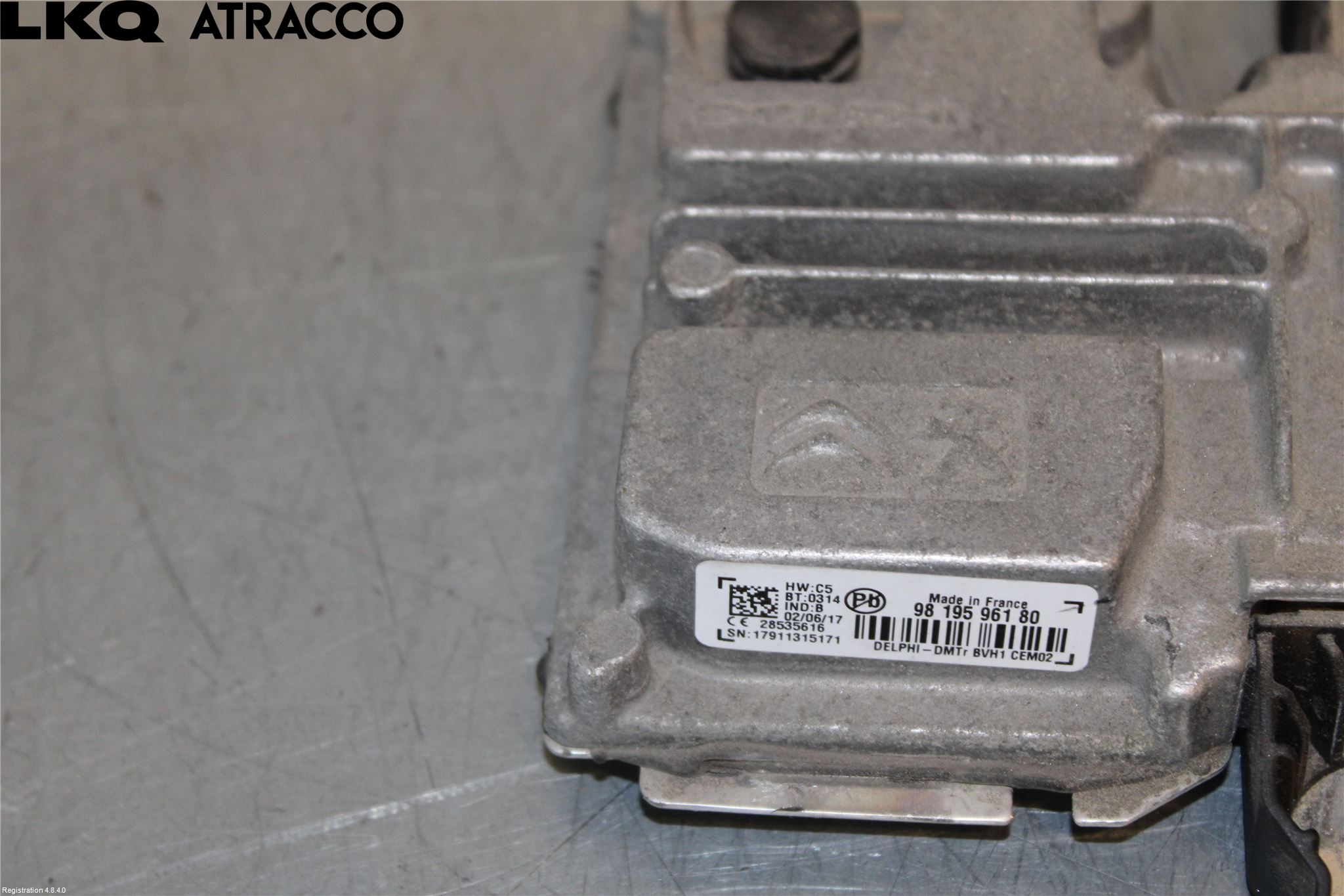 Citroen C4 CACTUS 14-20 Styreenhet Øvrig