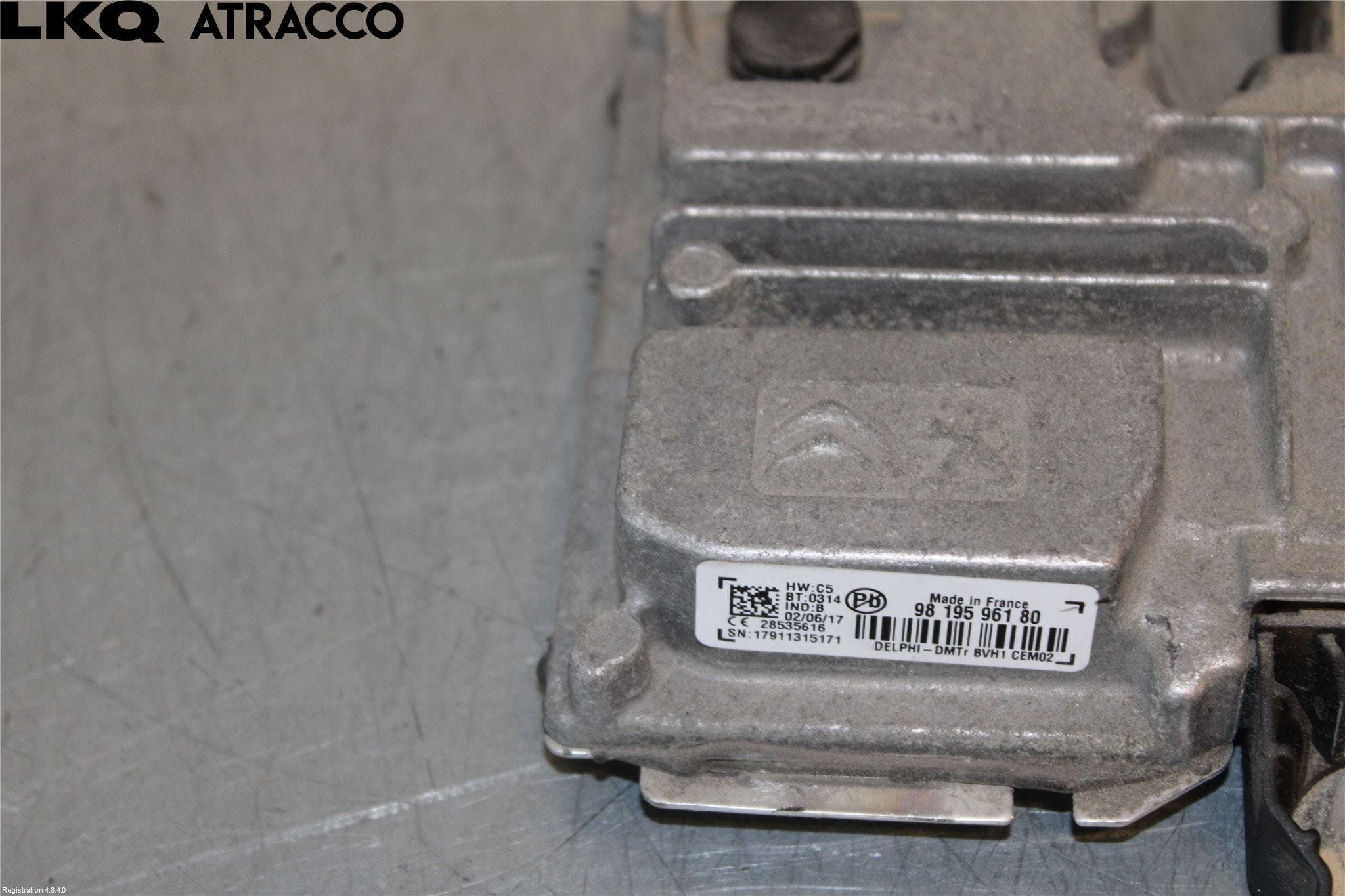 Citroen C4 CACTUS 14-20 Styreenhet Øvrig