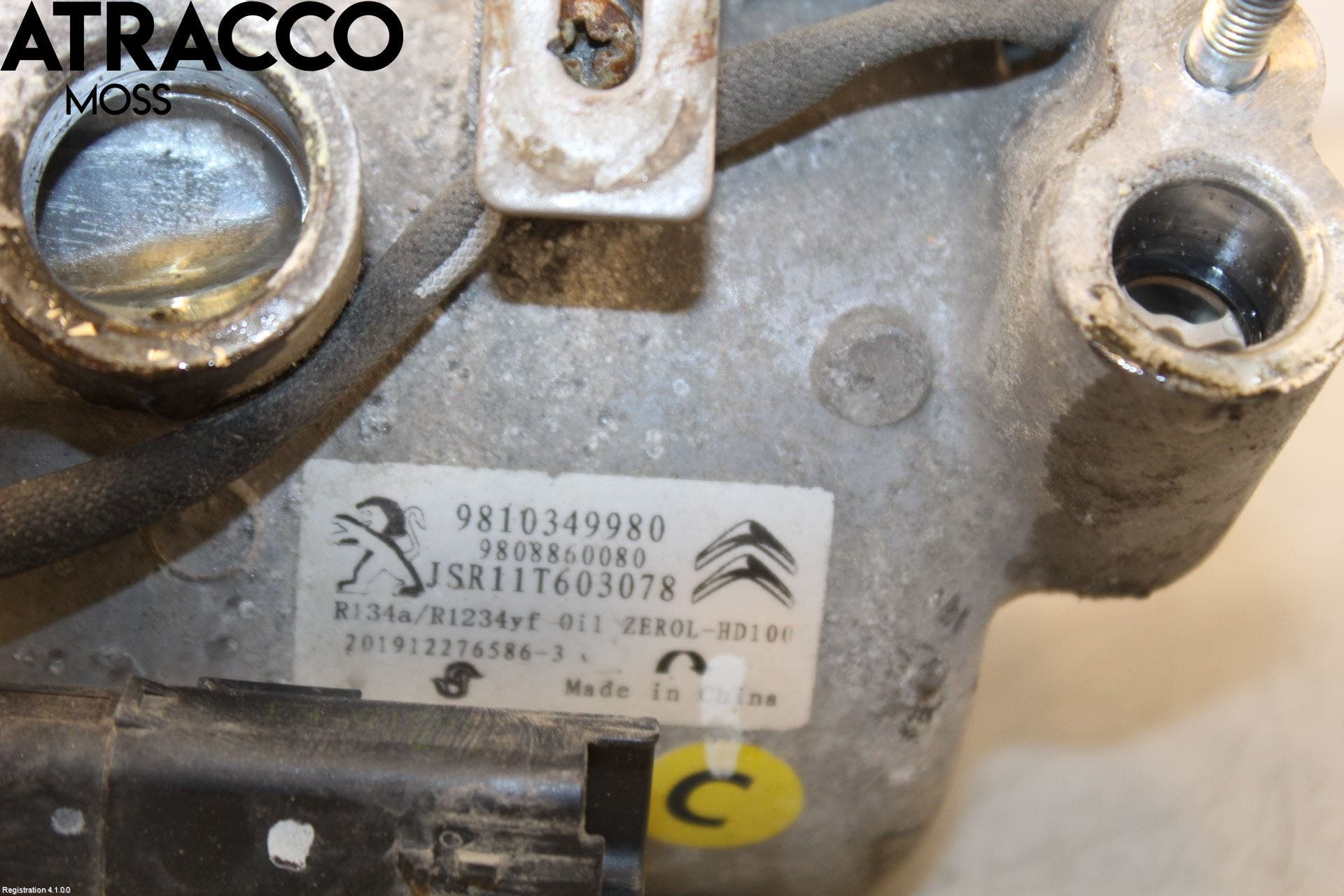 Citroen BERLINGO/E-BERLINGO 19- Varme Ac Kompressor