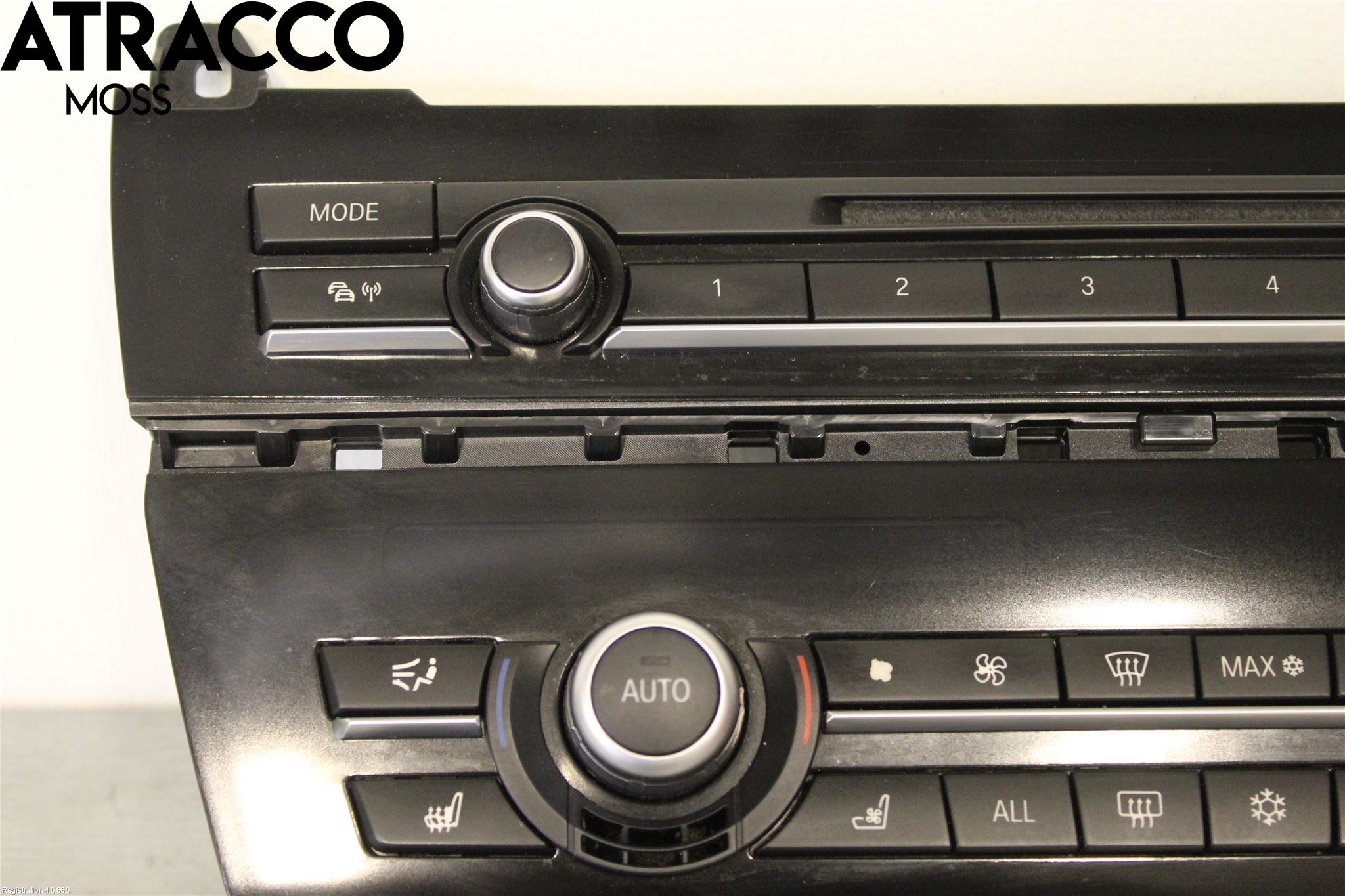 BMW 5 F10/F11/F18 09-17 Varme Ac Betjening-Display