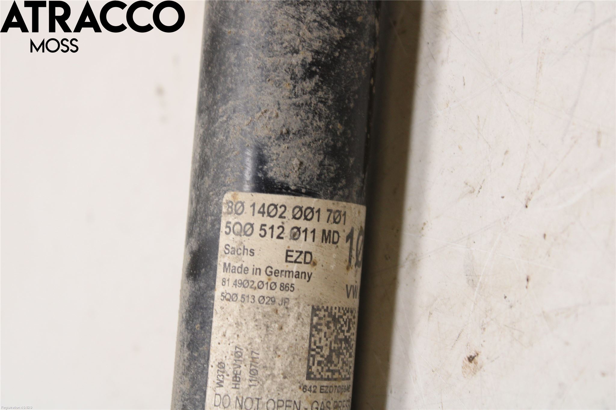 Volkswagen VW GOLF / E-GOLF VII 13-20 Støtdemper Bak