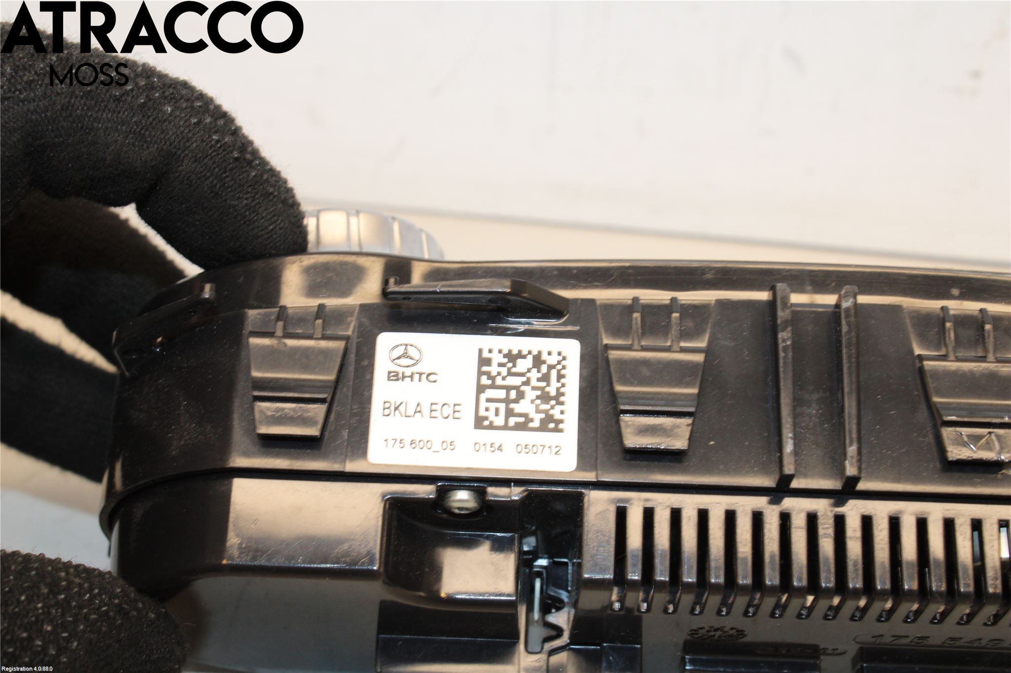 Mercedes-Benz MB B-KLASS (W246/W242) 12-19 Varme Ac Betjening-Display