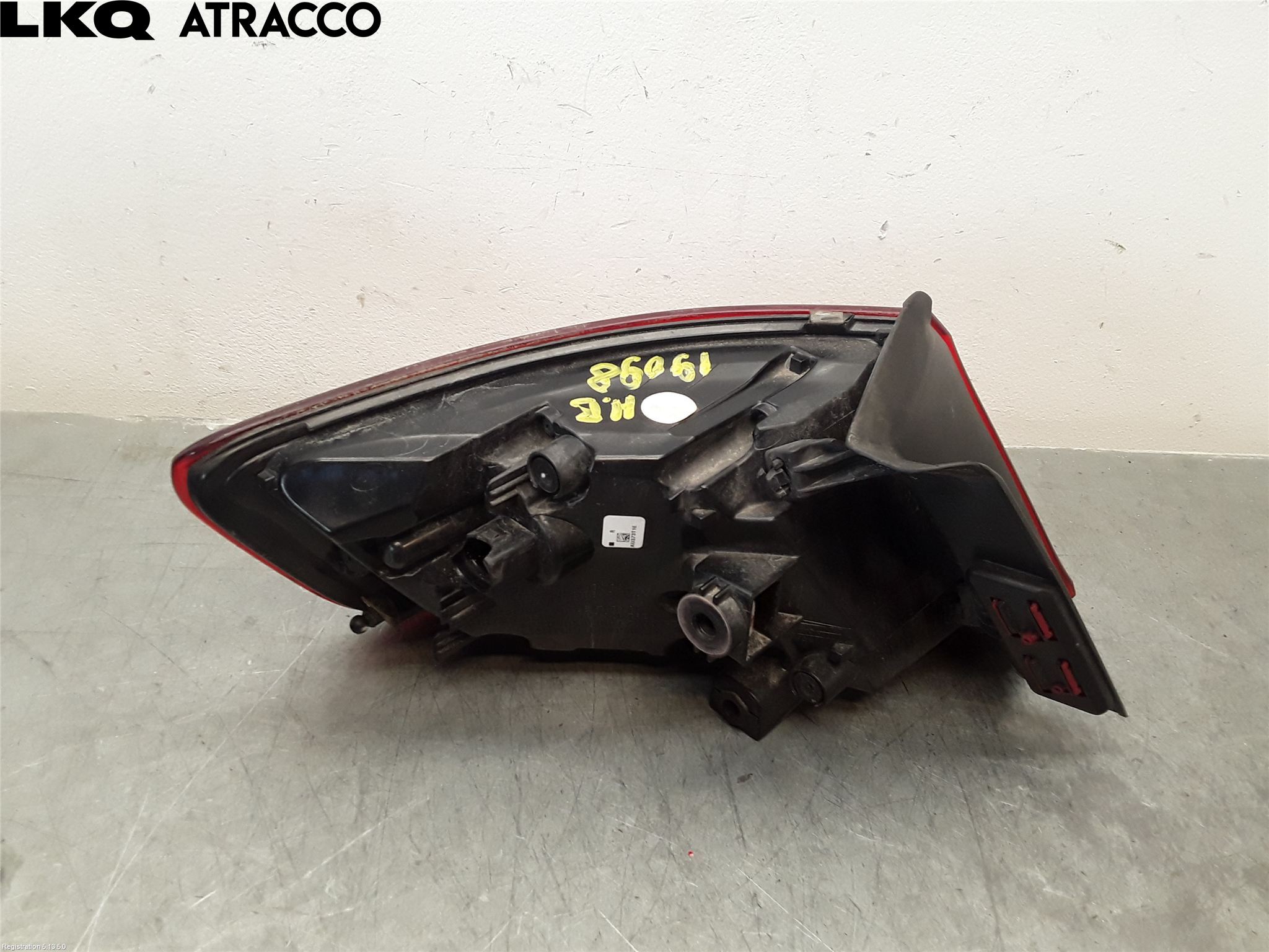 Audi A3/S3 05-13 Baklykt Høyre
