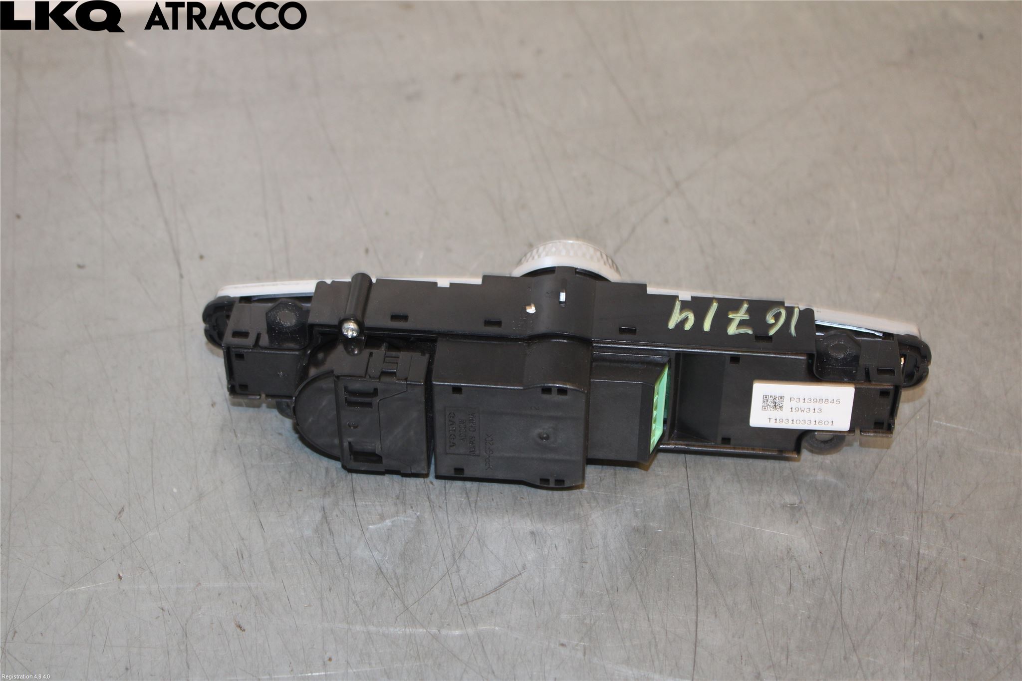 Volvo V60 19- Varme Ac Betjening-Display