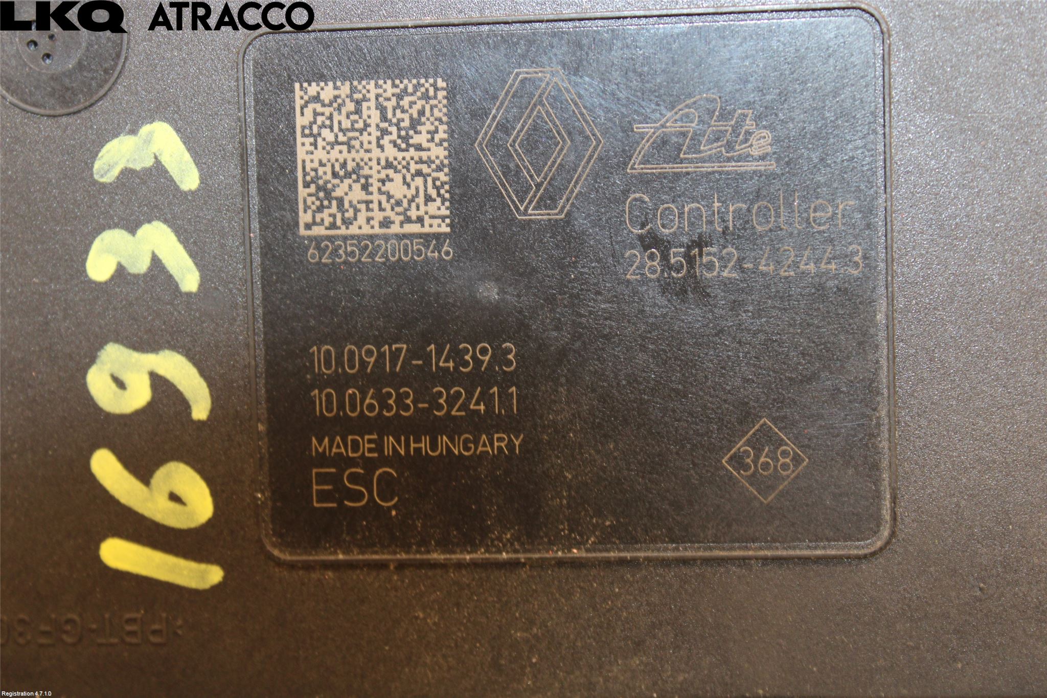 Biltillbehør-rekvisita Abs Hydraulikkaggregat